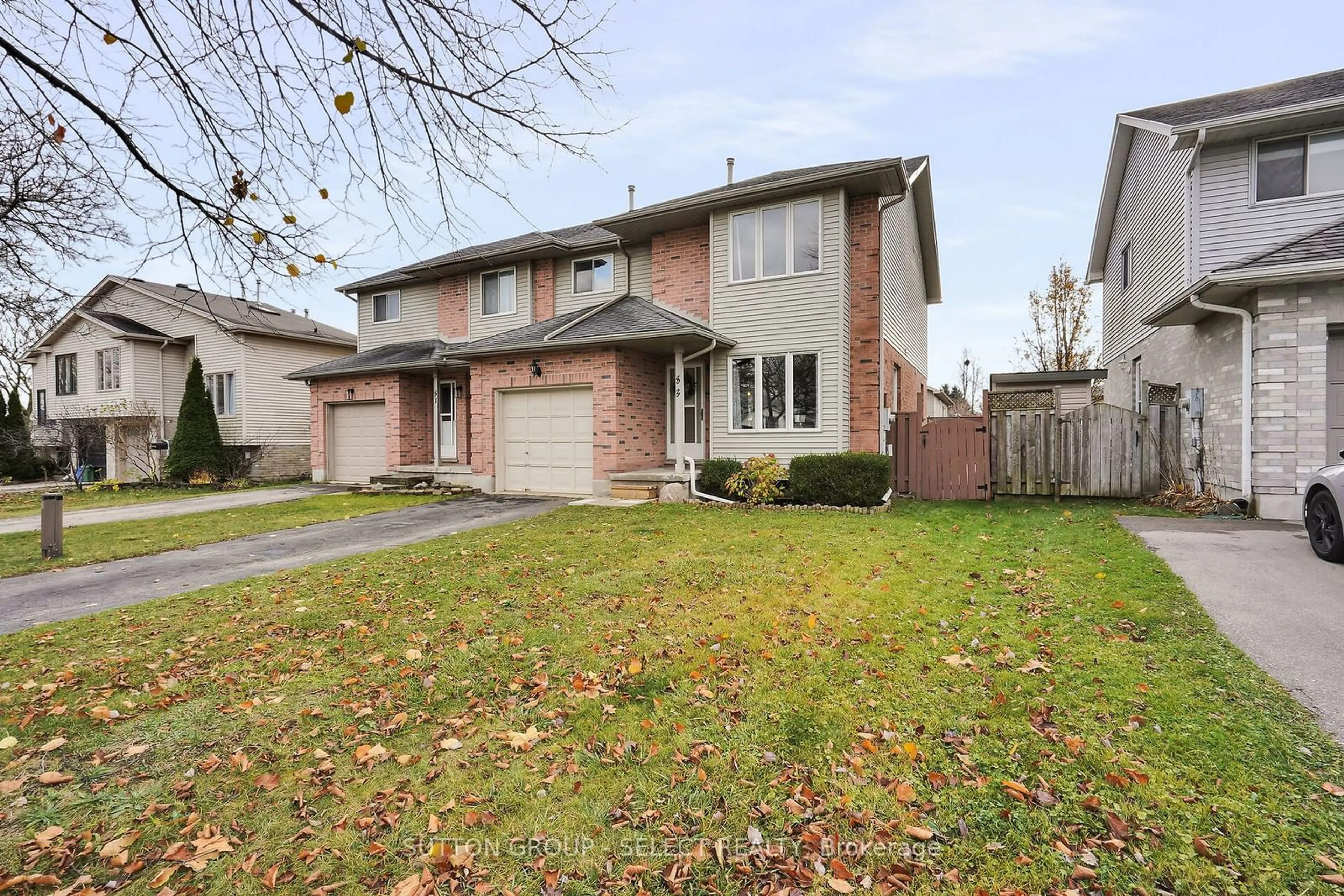 Frontside or backside of a home, the street view for 83 Sunrise Cres, London Ontario N5V 4V8