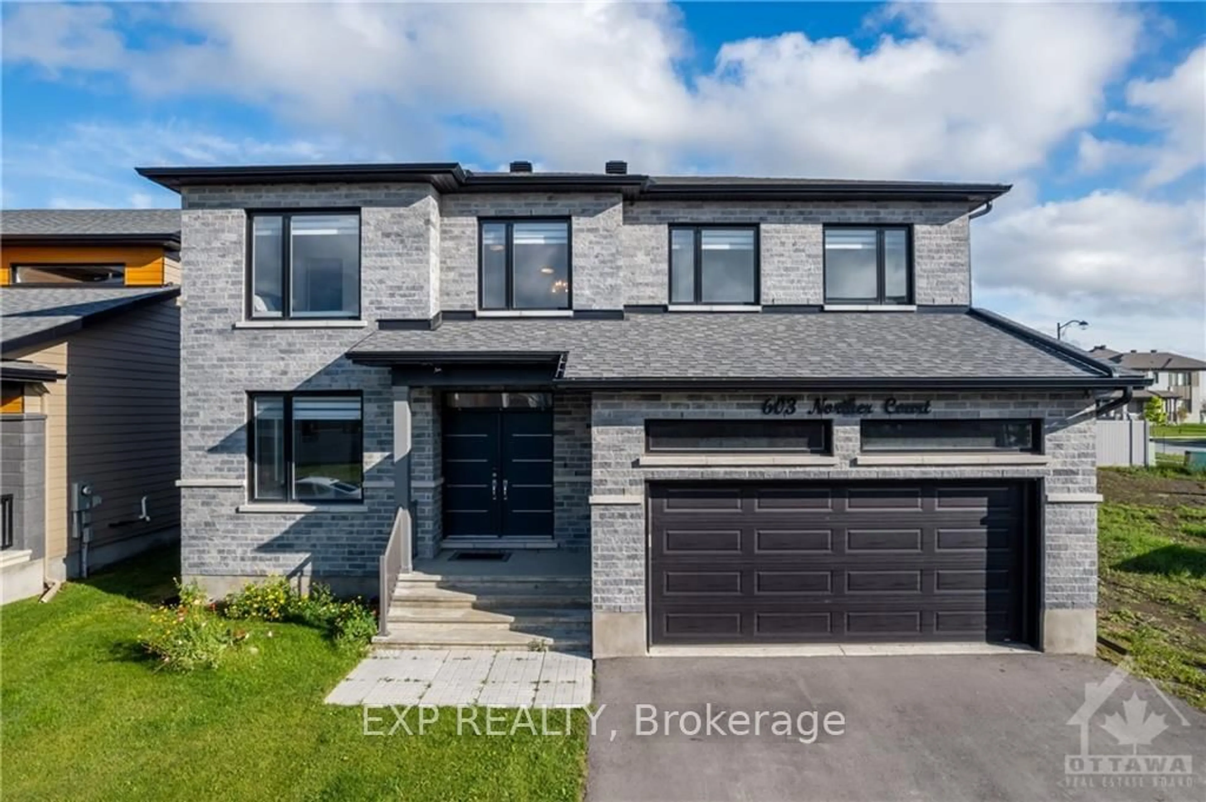 Home with brick exterior material for 603 NORIKER Crt, Stittsville - Munster - Richmond Ontario K0A 2Z0