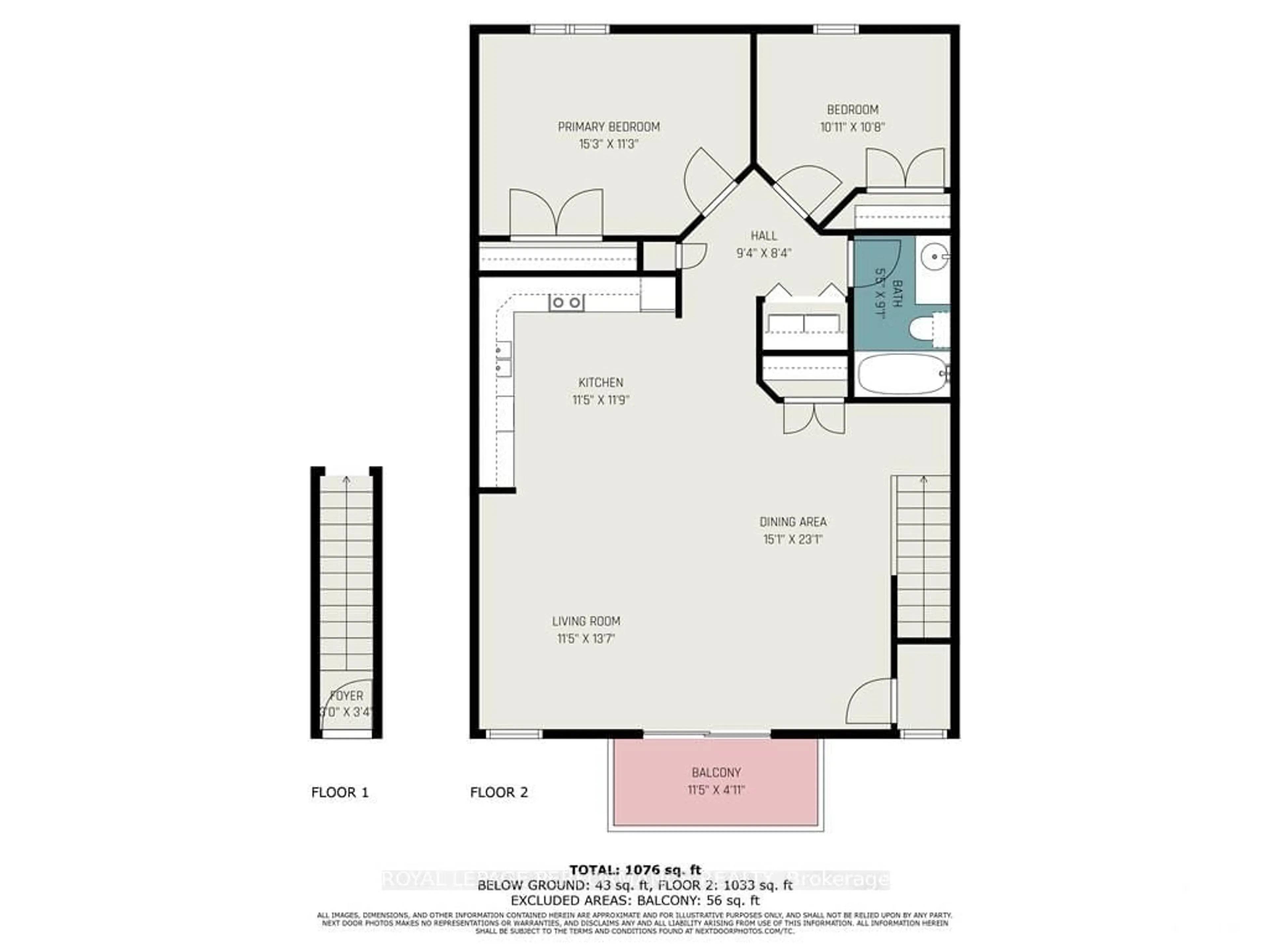 Floor plan for 245 EQUINOX Dr #202, Russell Ontario K0A 1W0