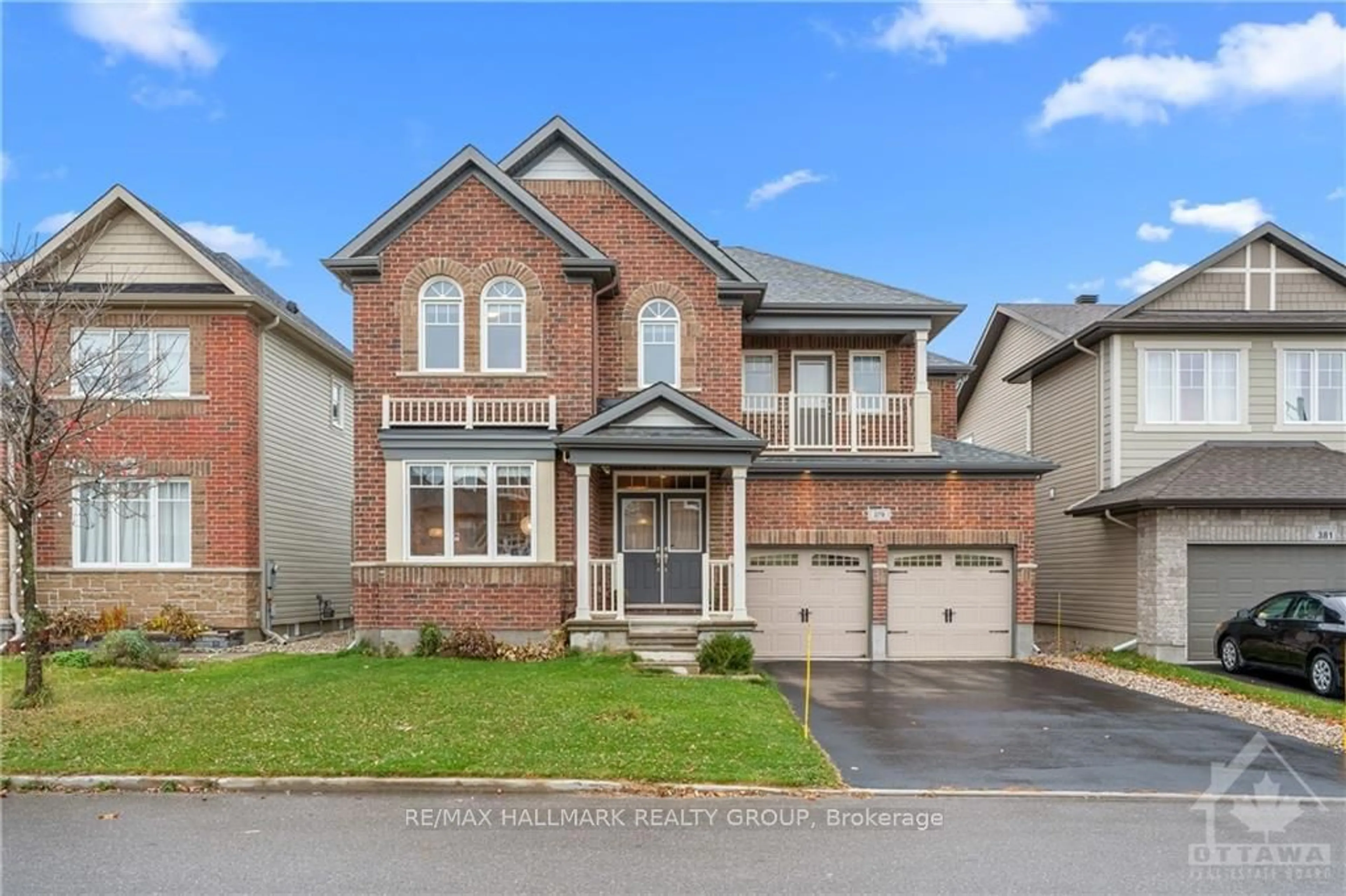 Home with brick exterior material for 379 ANDALUSIAN Cres, Kanata Ontario K2V 0C3