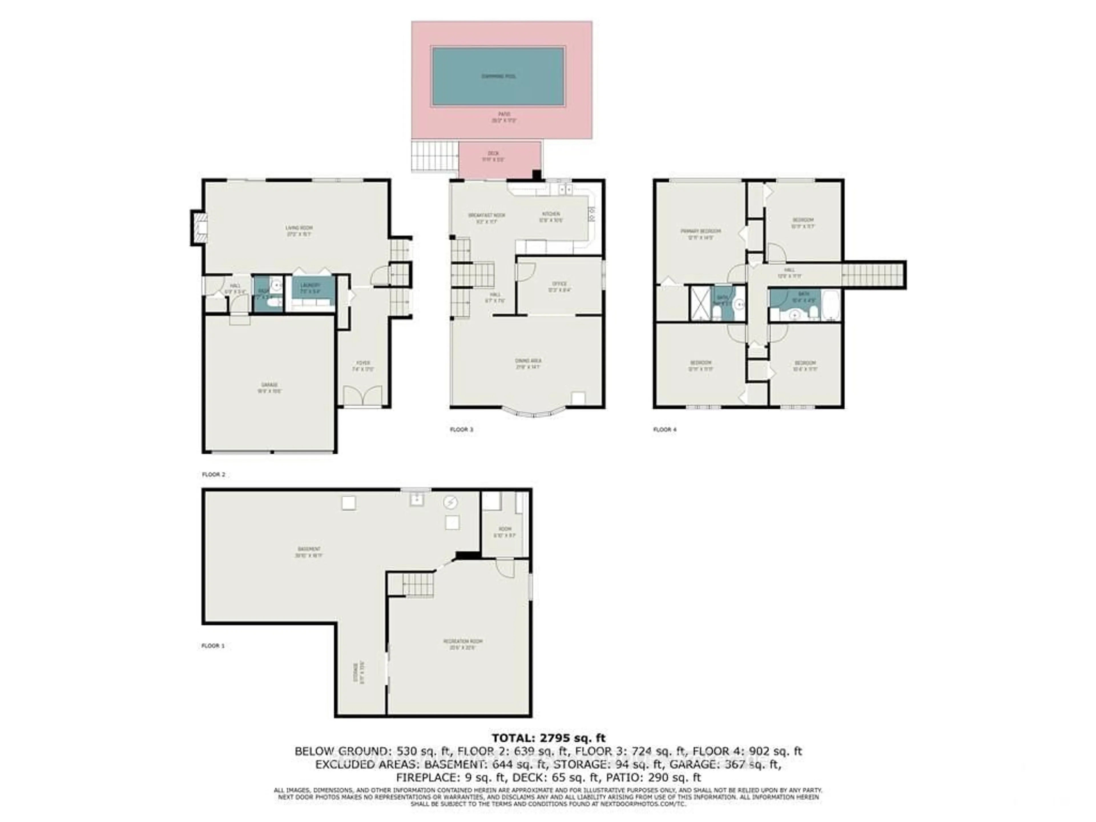 Floor plan for 66 BEARBROOK Rd, Blackburn Hamlet Ontario K1B 3E2