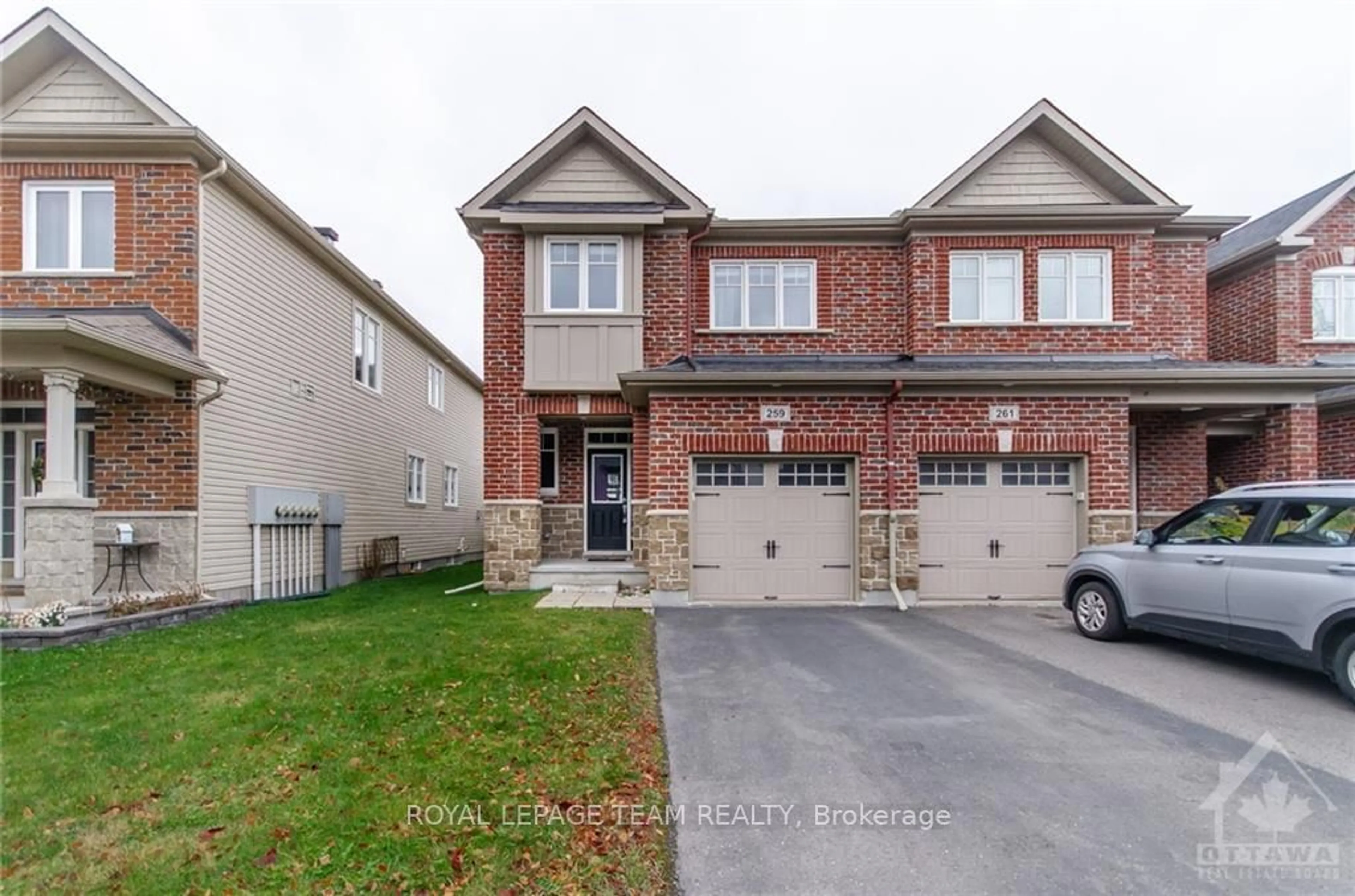 A pic from exterior of the house or condo, the street view for 259 LIVERY St, Kanata Ontario K2V 0A5