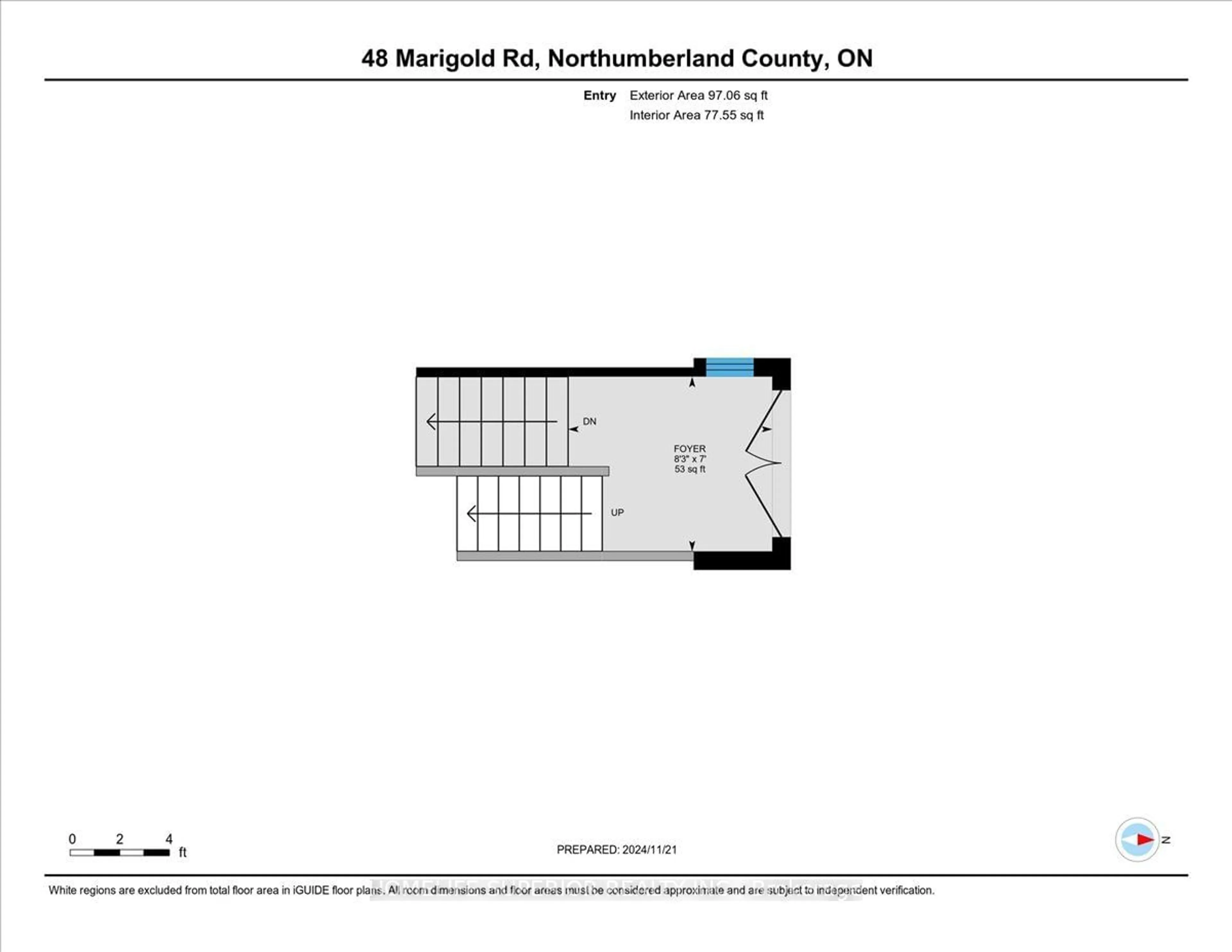 Floor plan for 48 Marigold Rd, Trent Hills Ontario K0L 1Z0