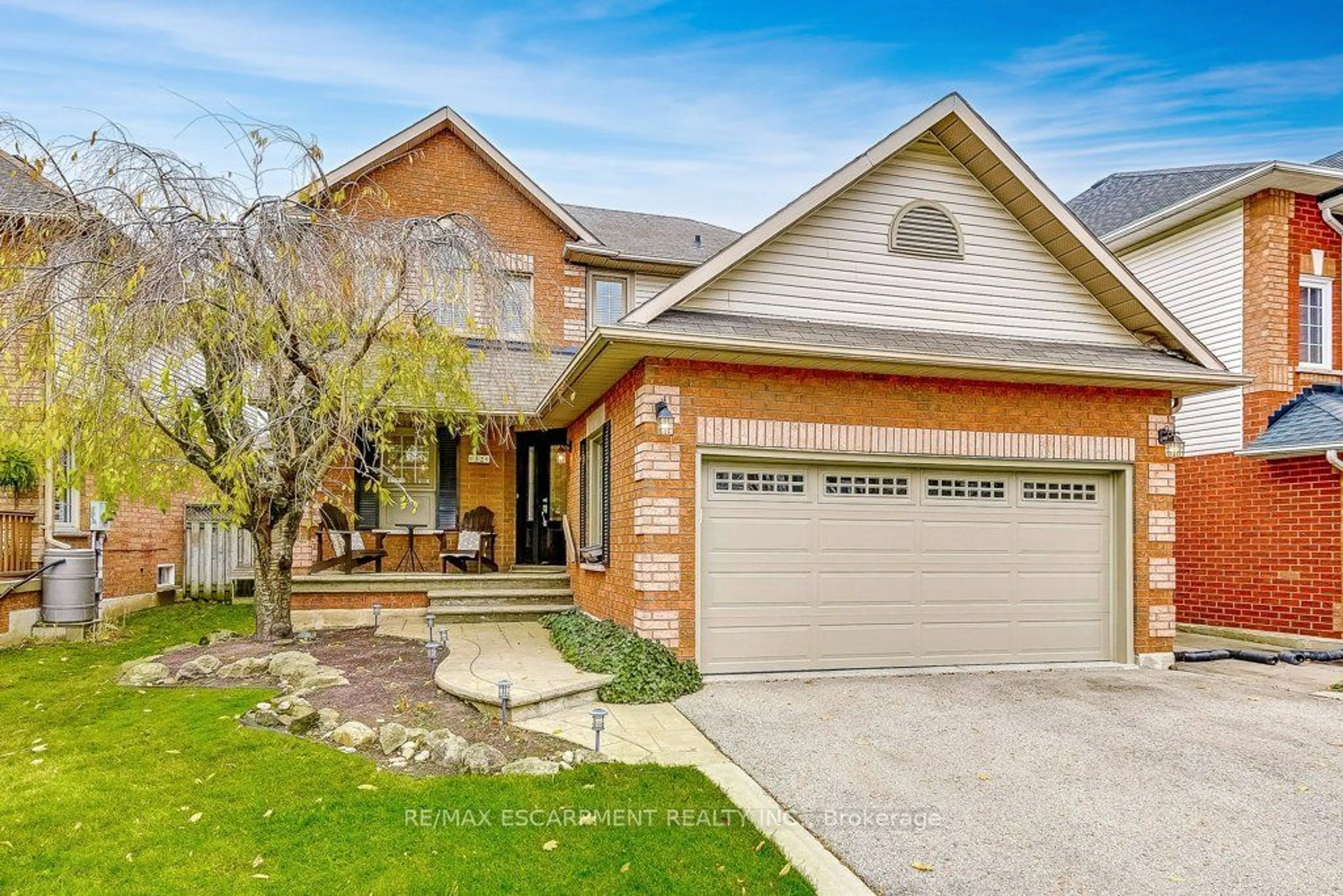 Home with brick exterior material for 32 Brookhurst Cres, Hamilton Ontario L8B 0M5