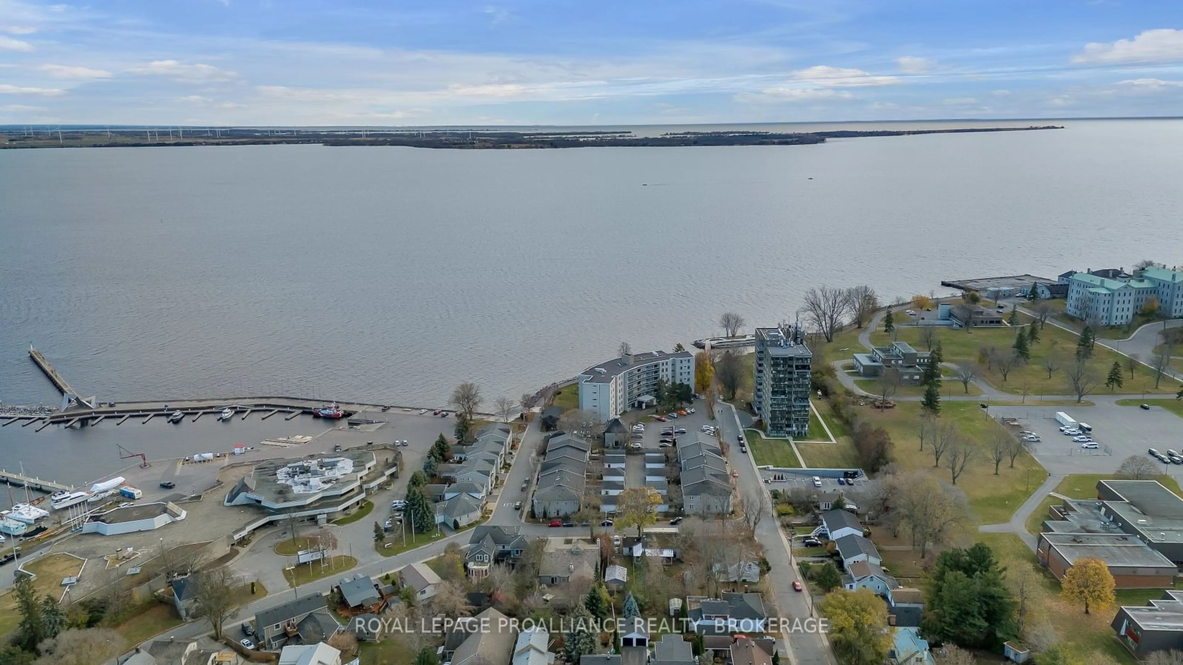 A pic from exterior of the house or condo, the view of lake or river for 1 Mowat Ave #604, Kingston Ontario K7M 1J8