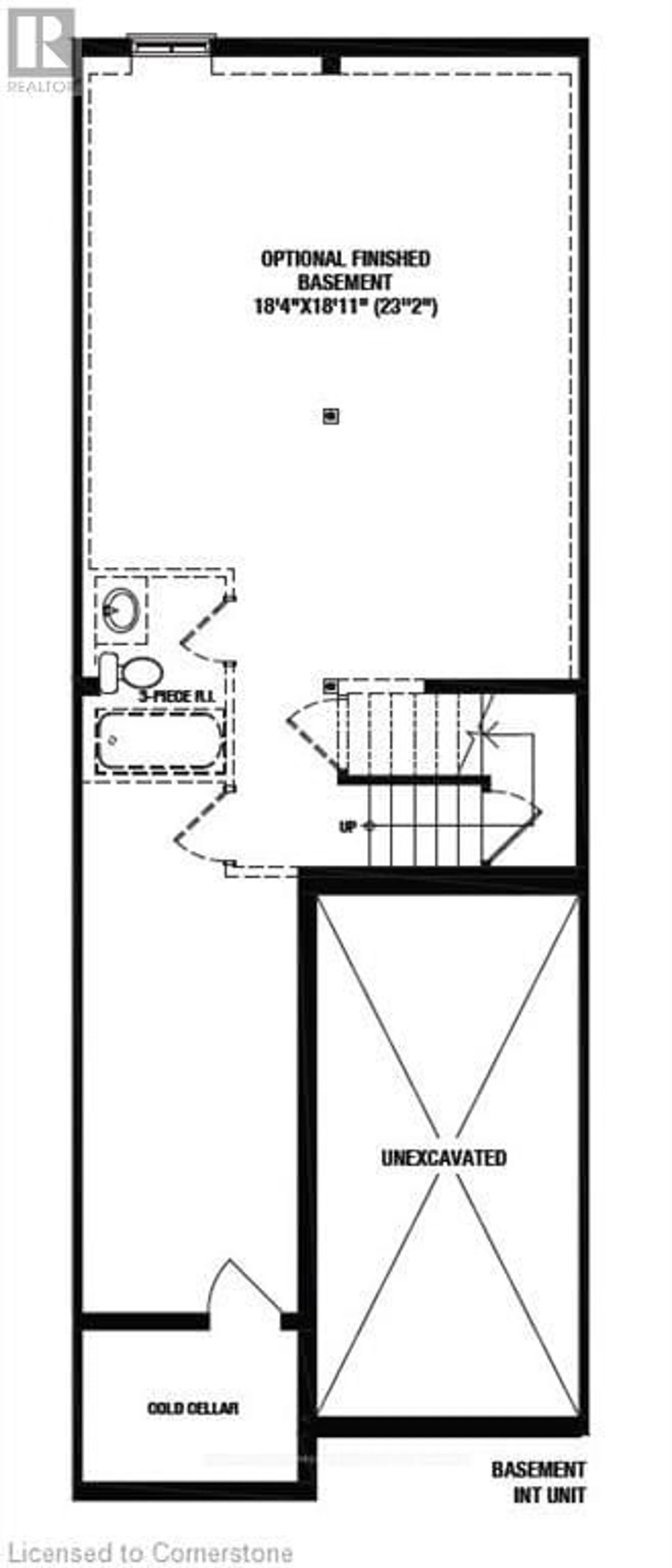 Floor plan for 203 Lormont Blvd, Hamilton Ontario L8J 0K2