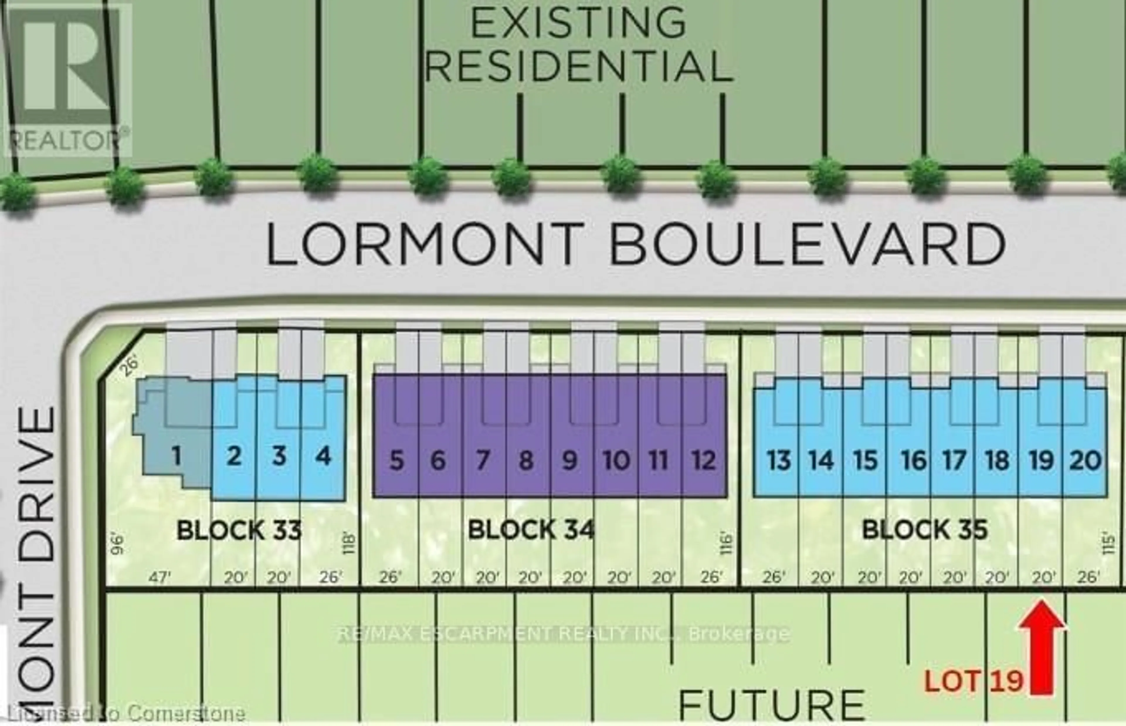 Floor plan for 203 Lormont Blvd, Hamilton Ontario L8J 0K2