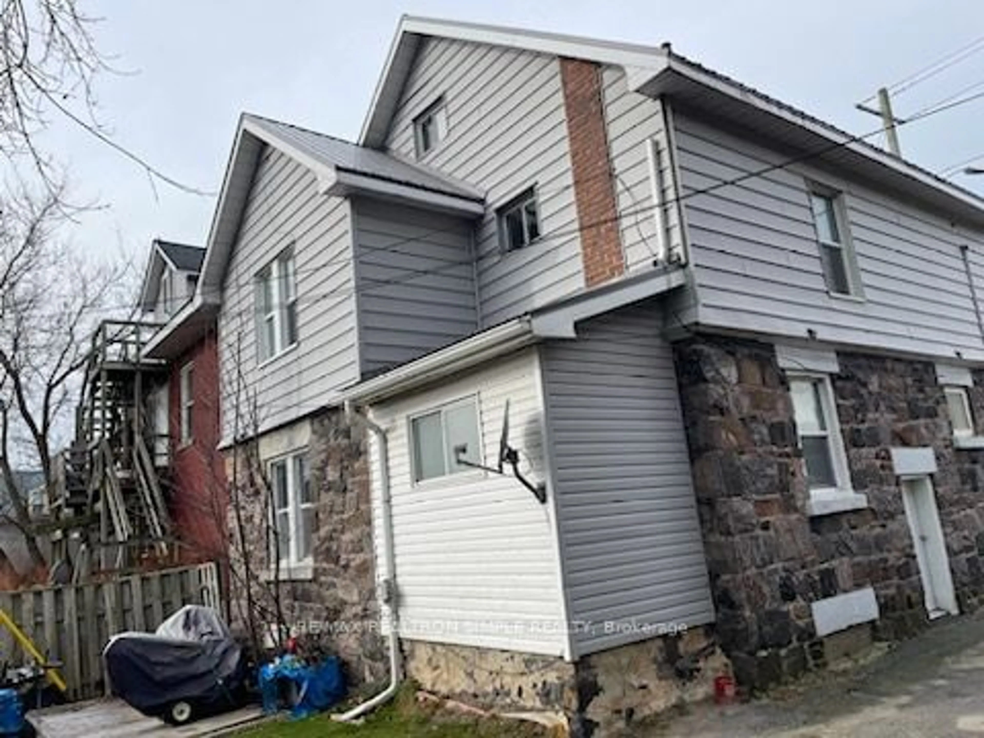 Frontside or backside of a home, the street view for 359 Fisher St, North Bay Ontario P1B 2C9