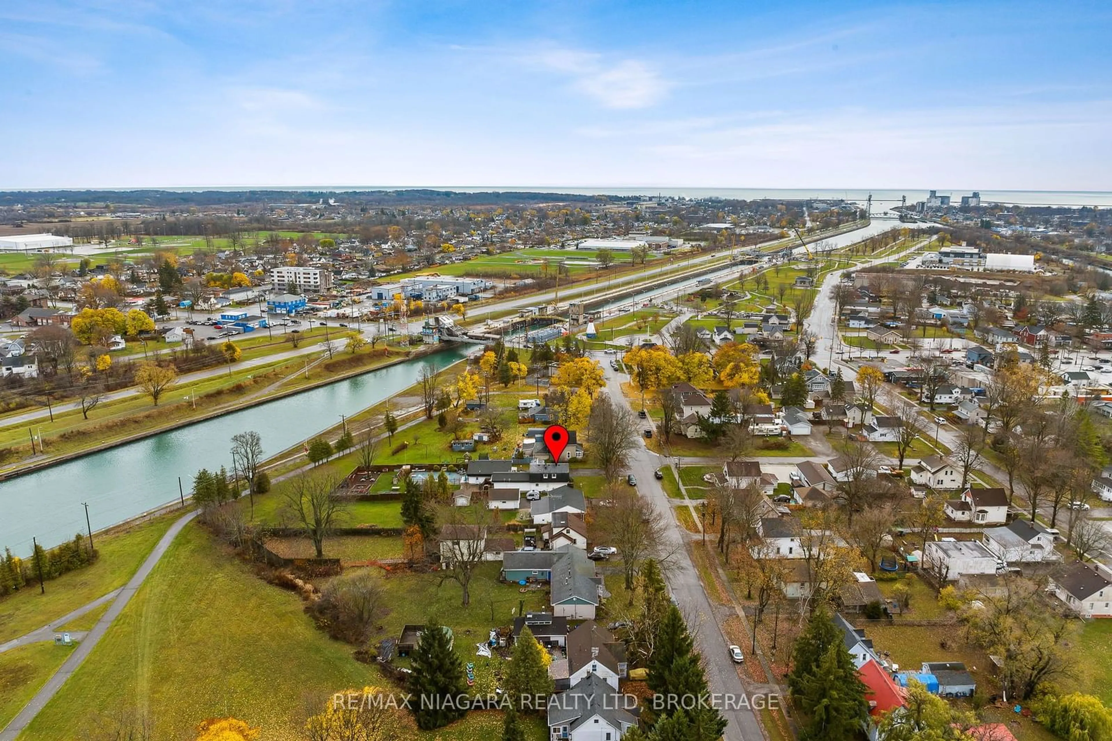 A pic from exterior of the house or condo, the view of lake or river for 51 Ramey Ave, Port Colborne Ontario L3K 2L2