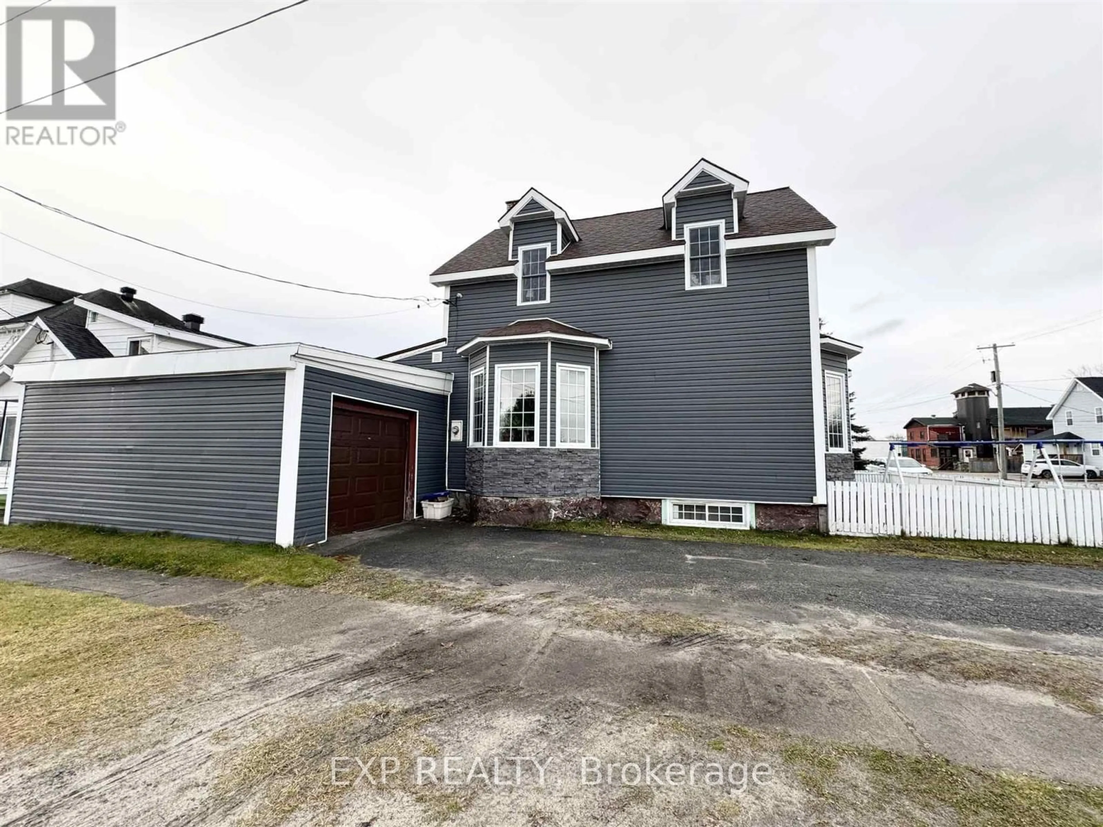 Frontside or backside of a home, the street view for 85 Birch St, Chapleau Ontario P0M 1K0