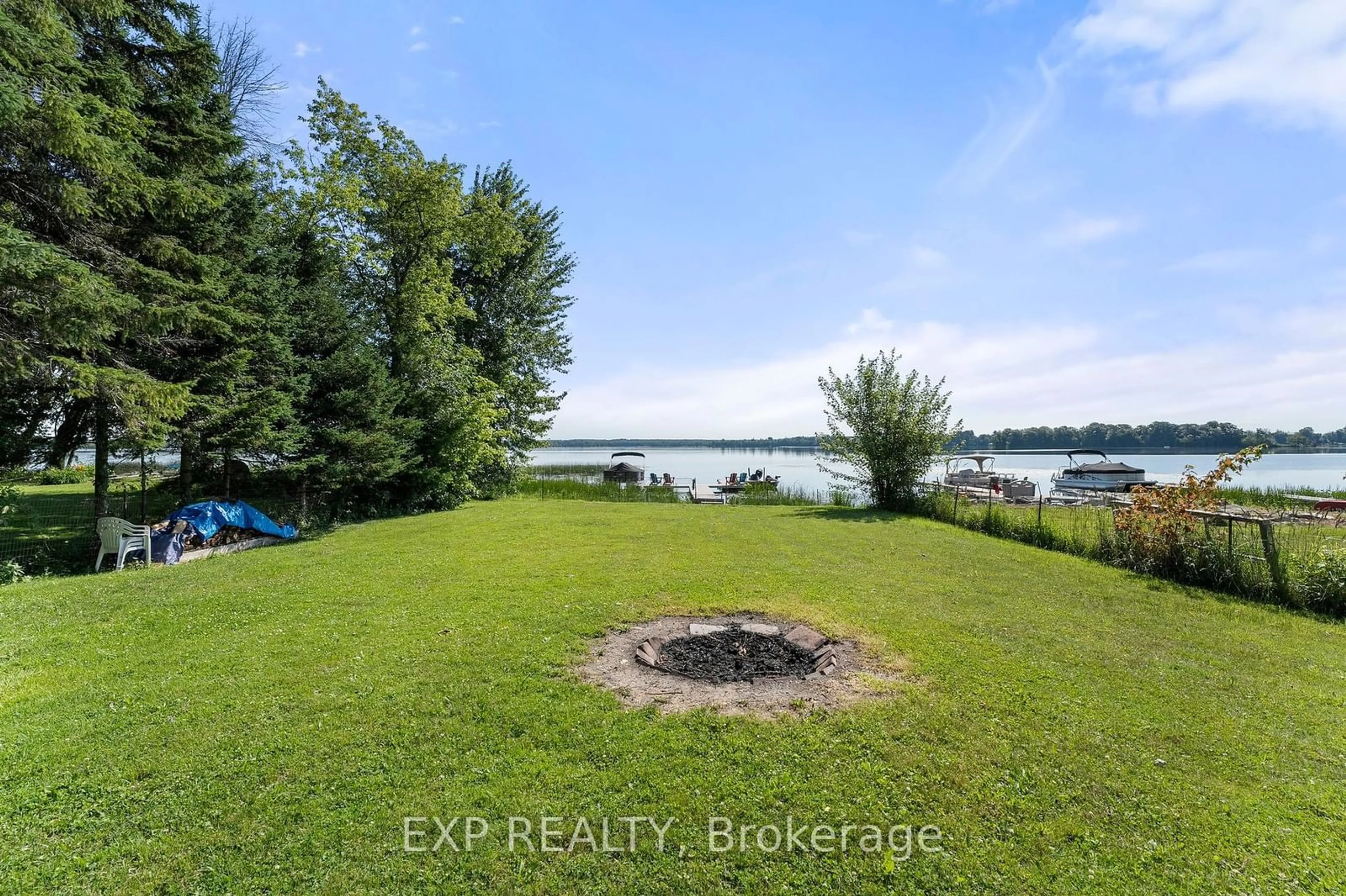 Patio, the view of lake or river for 104 Fulsom Cres, Kawartha Lakes Ontario L3V 6H5