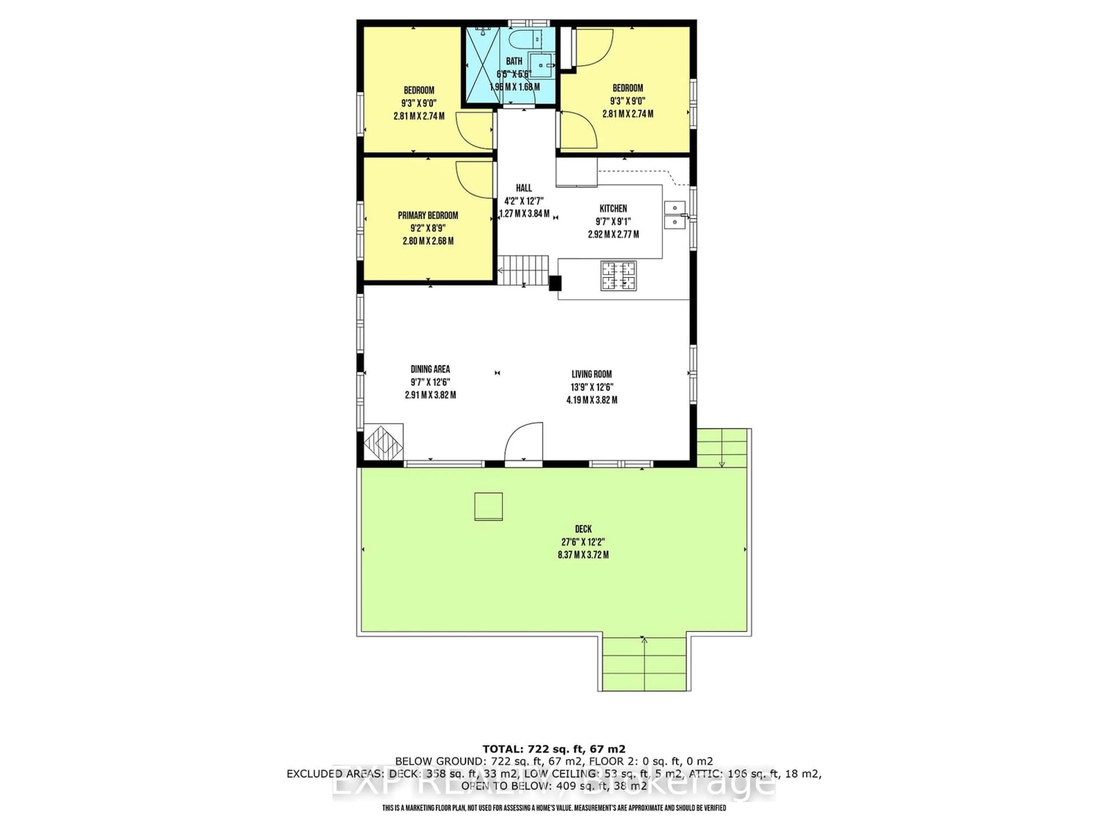 Floor plan for 104 Fulsom Cres, Kawartha Lakes Ontario L3V 6H5