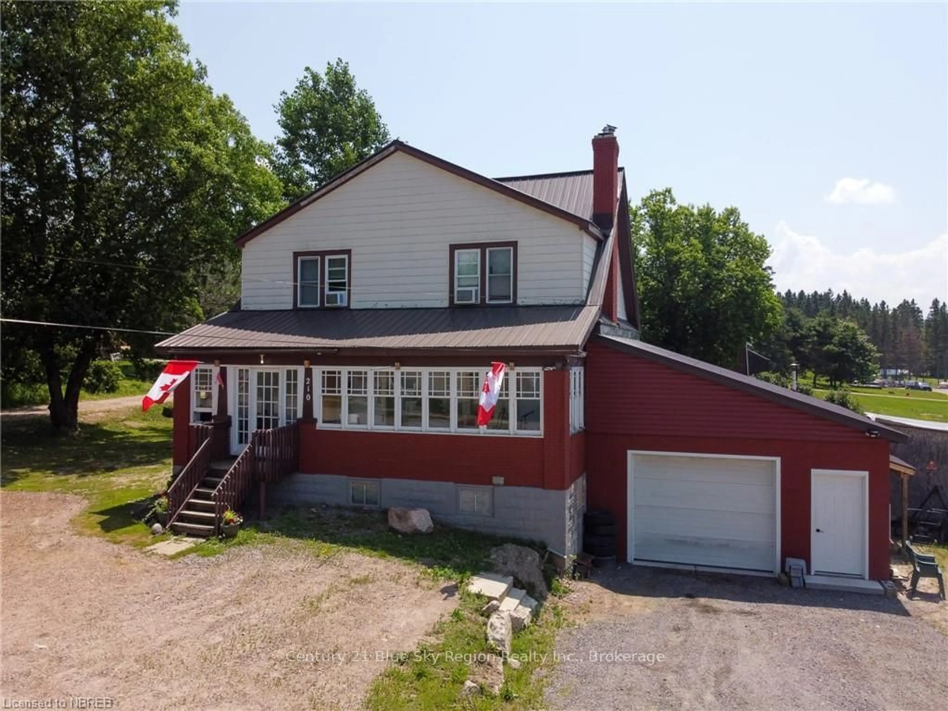 Frontside or backside of a home, cottage for 210 CHURCH St, Bonfield Ontario P0H 1E0