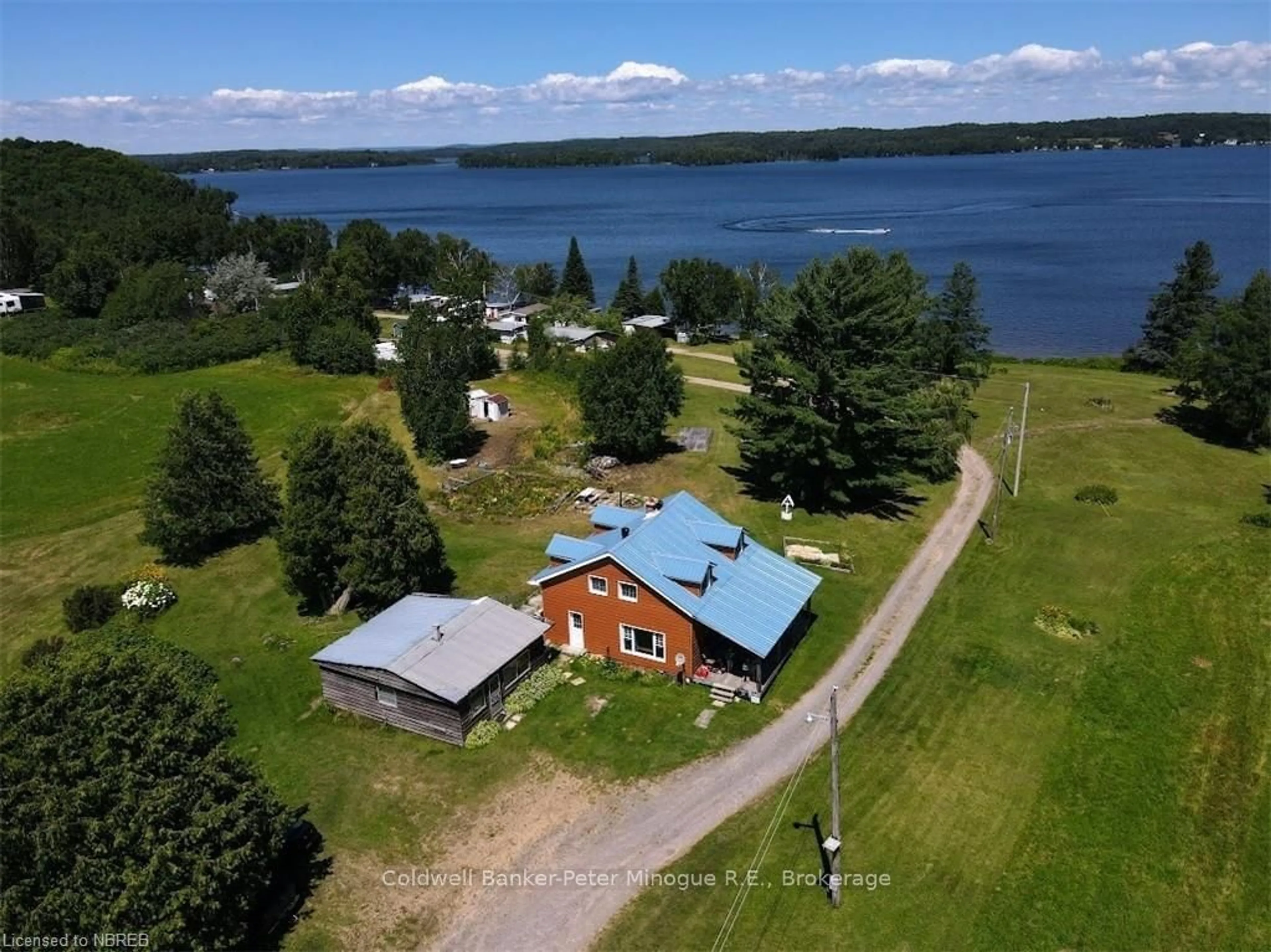 A pic from exterior of the house or condo, cottage for 1919 SOUTH SHORE Rd, East Ferris Ontario P0H 1B0