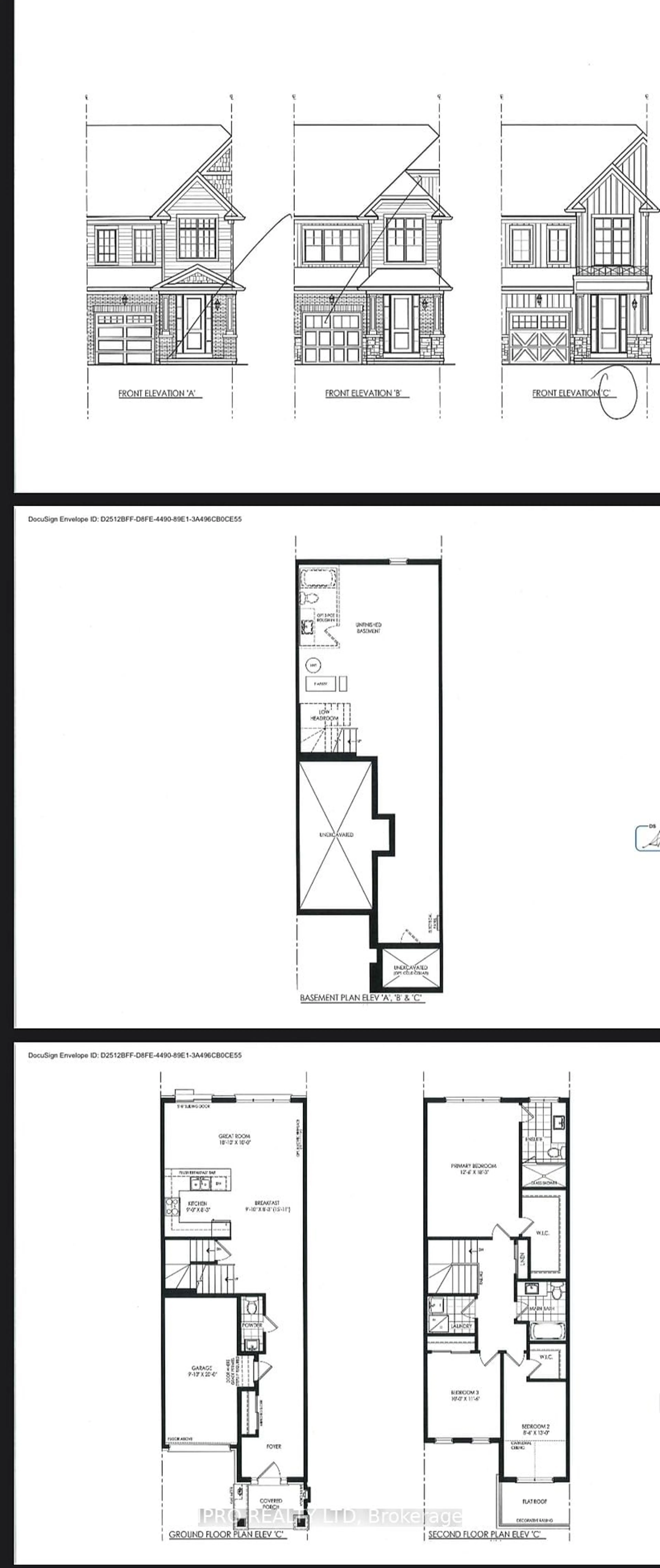 Floor plan for 211 Sanders Rd #5, Erin Ontario N0B 1T0