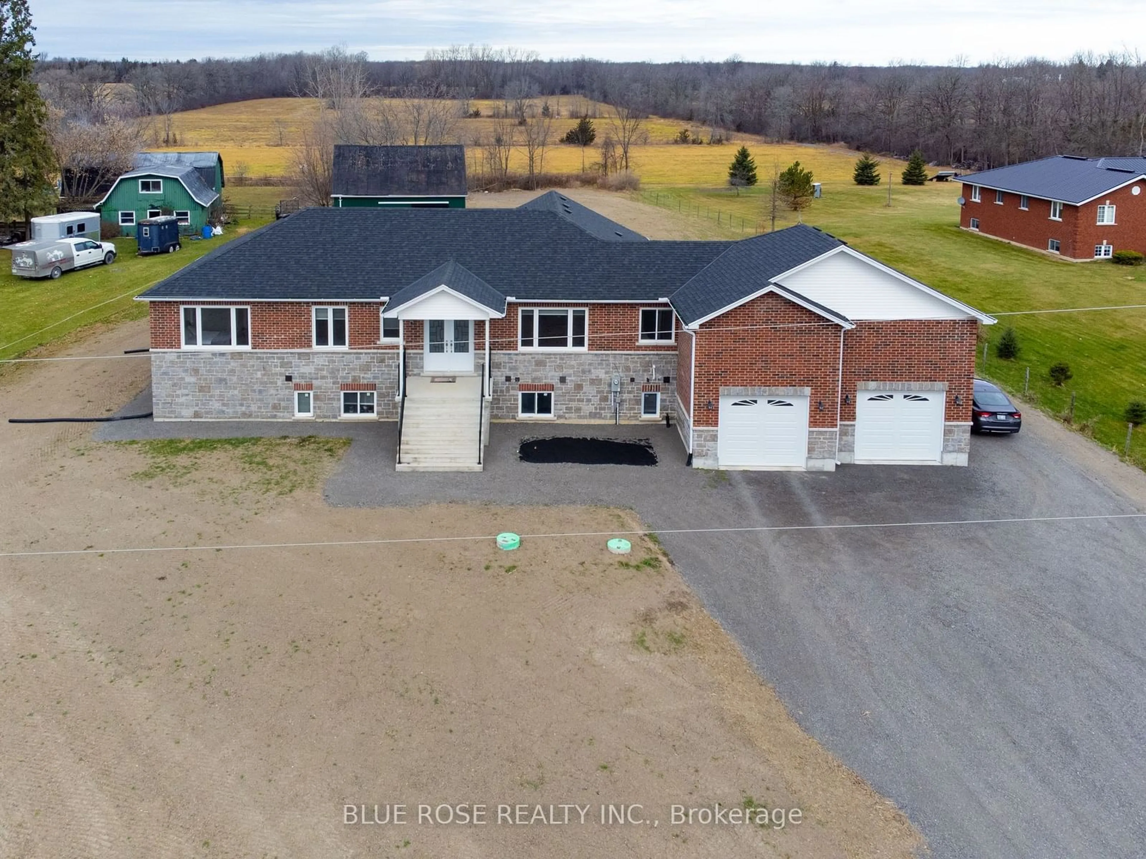 Frontside or backside of a home, the front or back of building for 343 Drive In Rd, Greater Napanee Ontario K7R 3L1