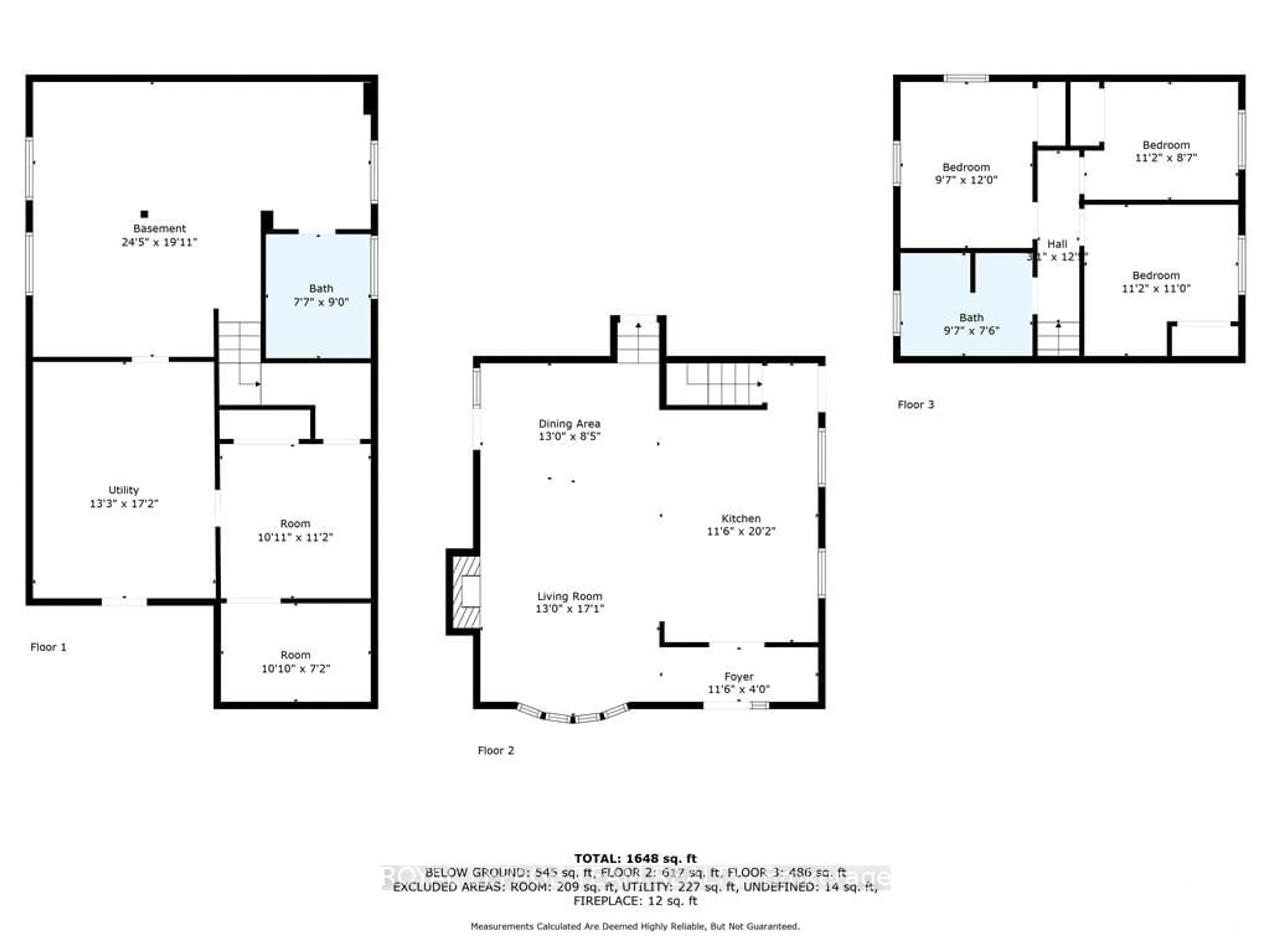 Floor plan for 25 HOOPLE St, South Stormont Ontario K0C 1M0