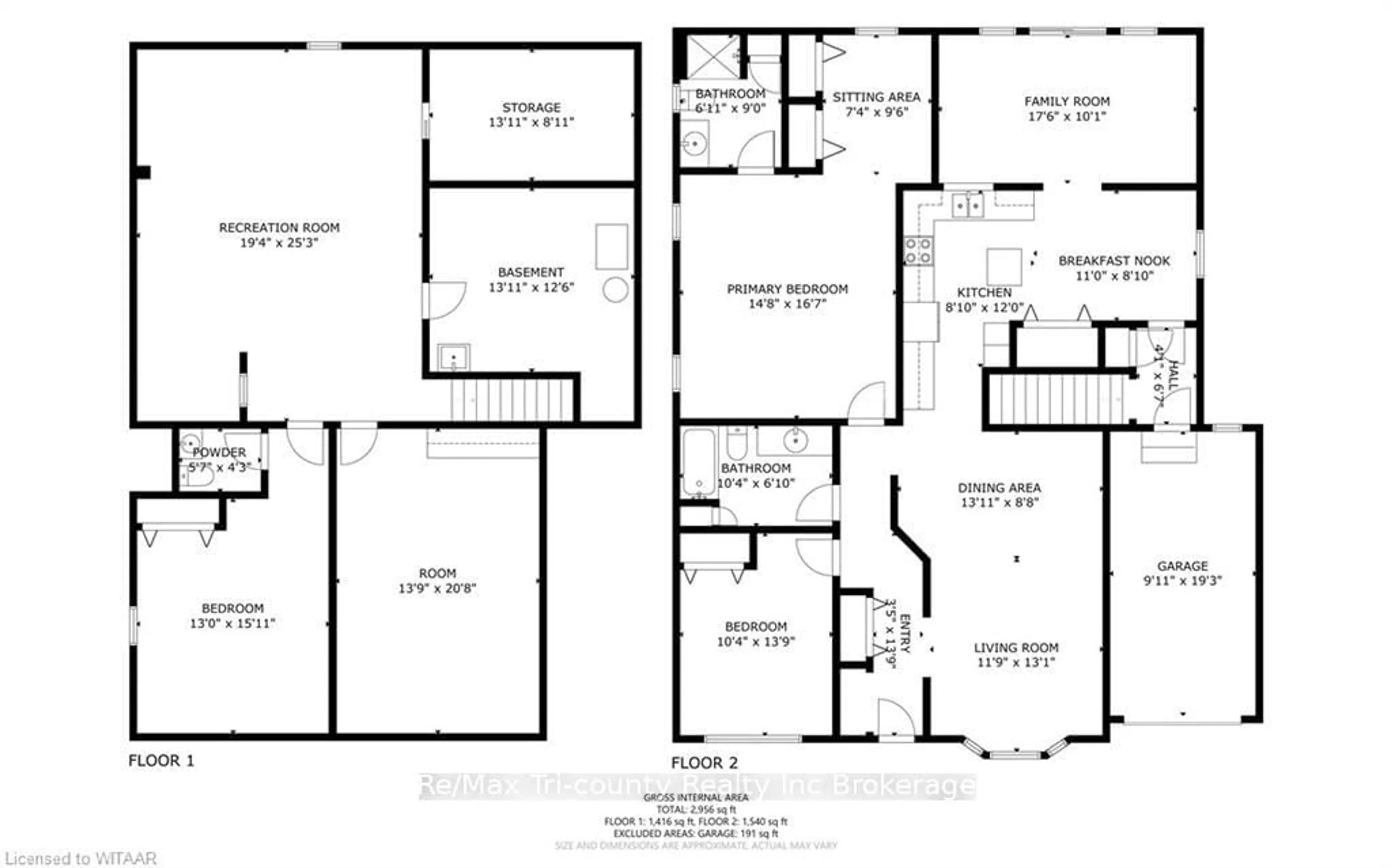 Floor plan for 18 WILKINS Cres, Tillsonburg Ontario N4G 5M6