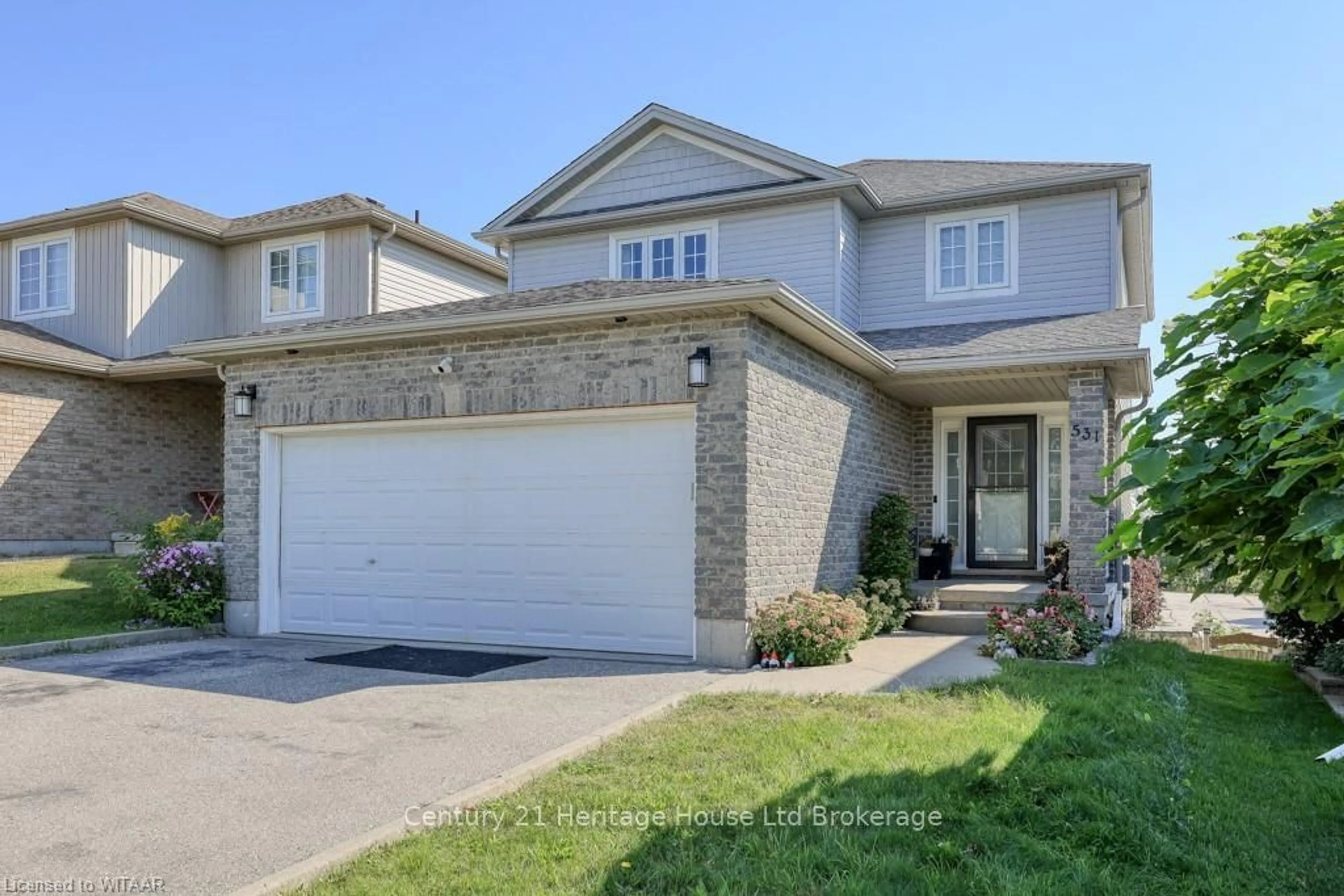 Frontside or backside of a home, the street view for 531 CHAMPLAIN Ave, Woodstock Ontario N4V 0A6