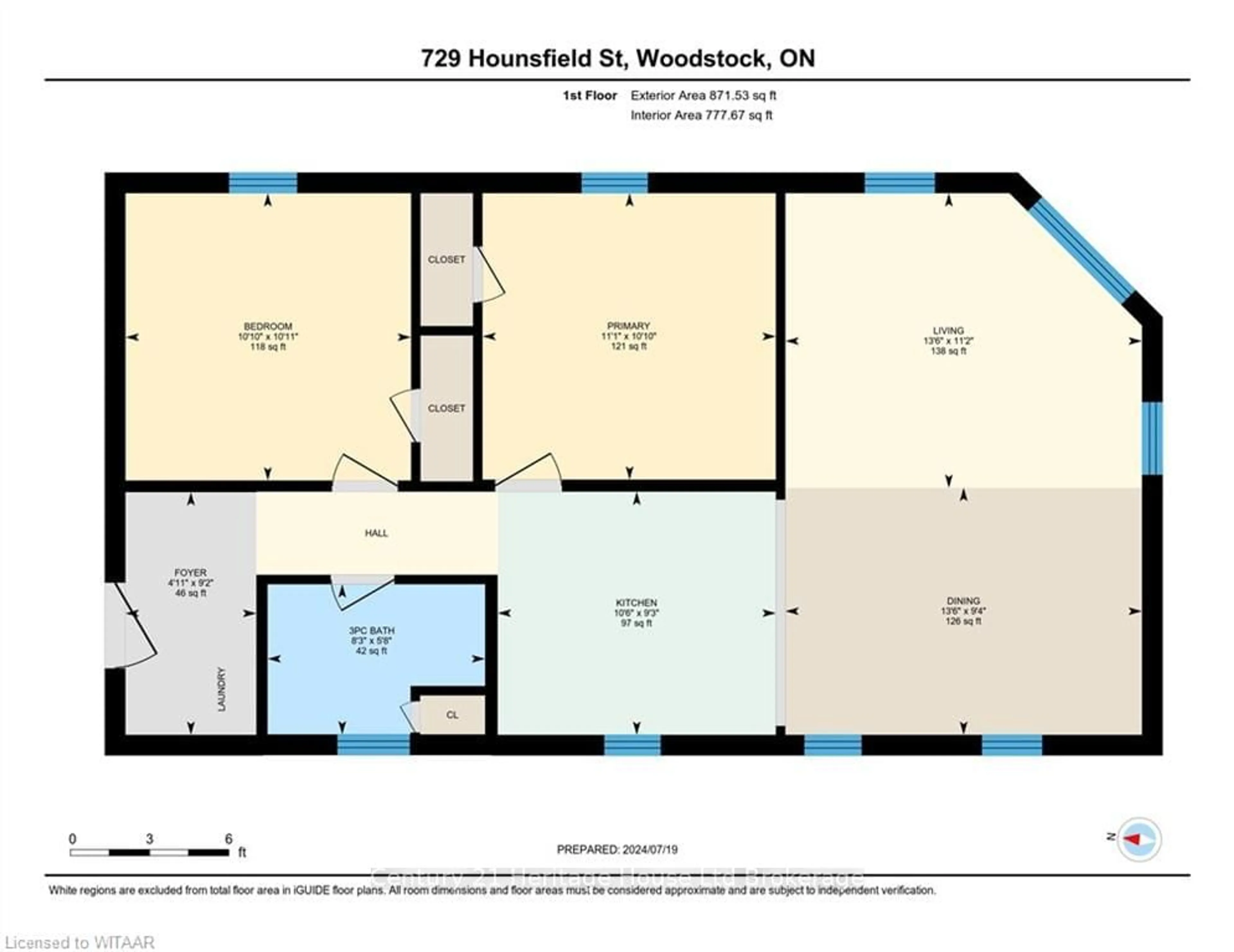 Floor plan for 729 HOUNSFIELD St, Woodstock Ontario N4S 1P3