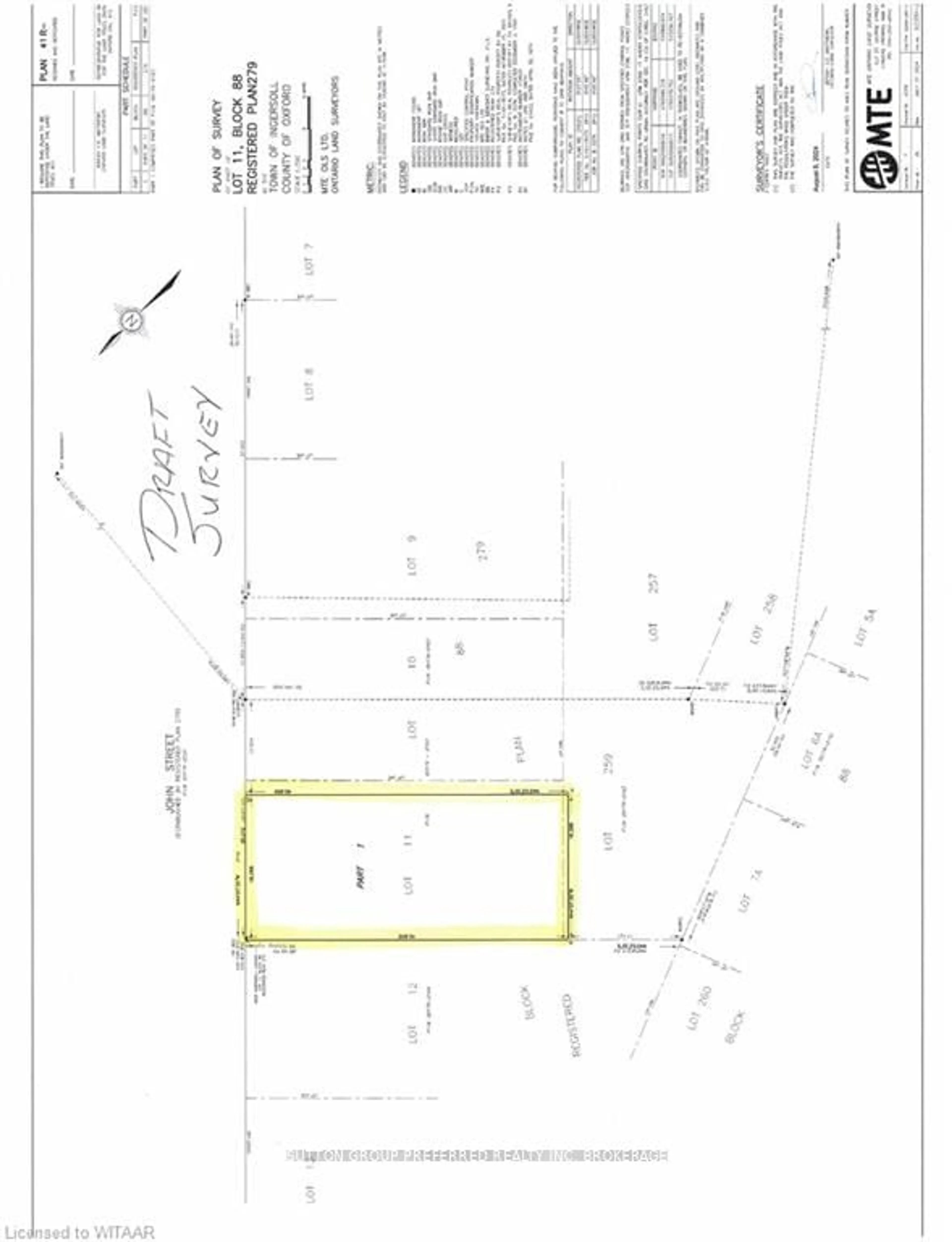 Floor plan for 185 JOHN St, Ingersoll Ontario N5C 3G1