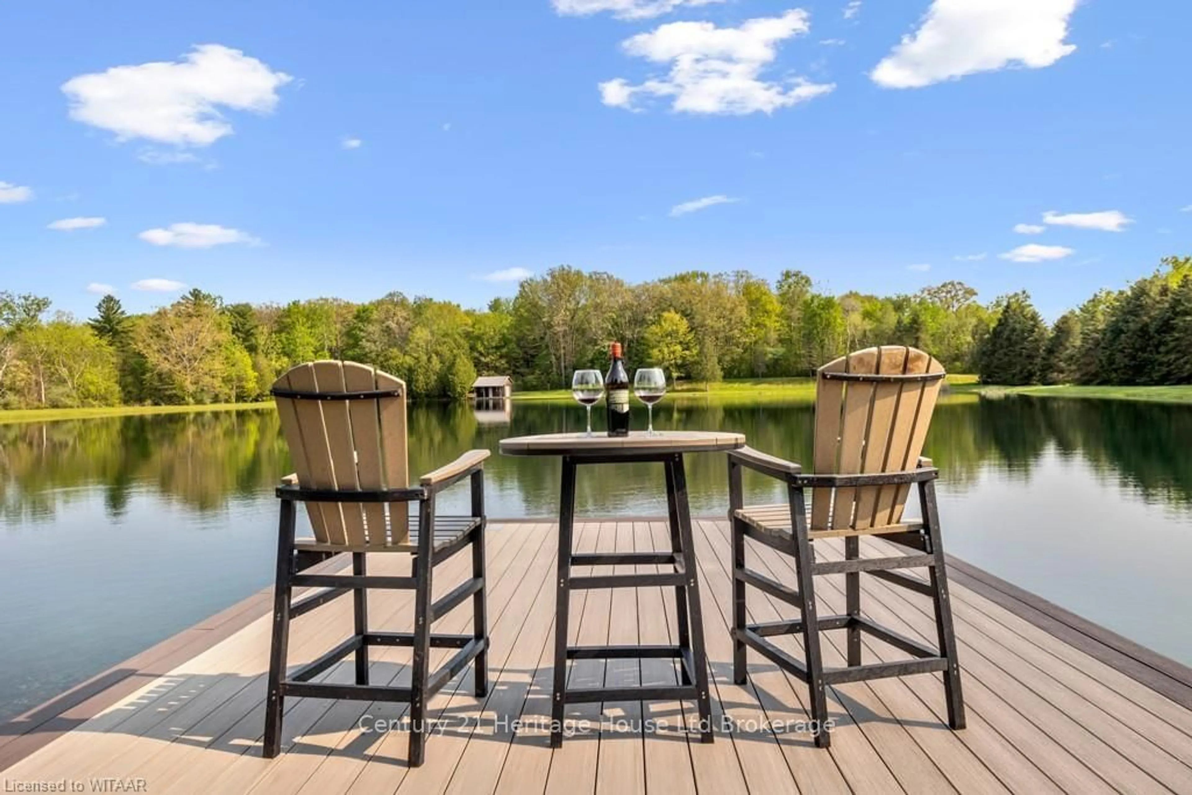 Patio, the view of lake or river for 5067 HAMILTON Rd, Thames Centre Ontario N0L 1G6