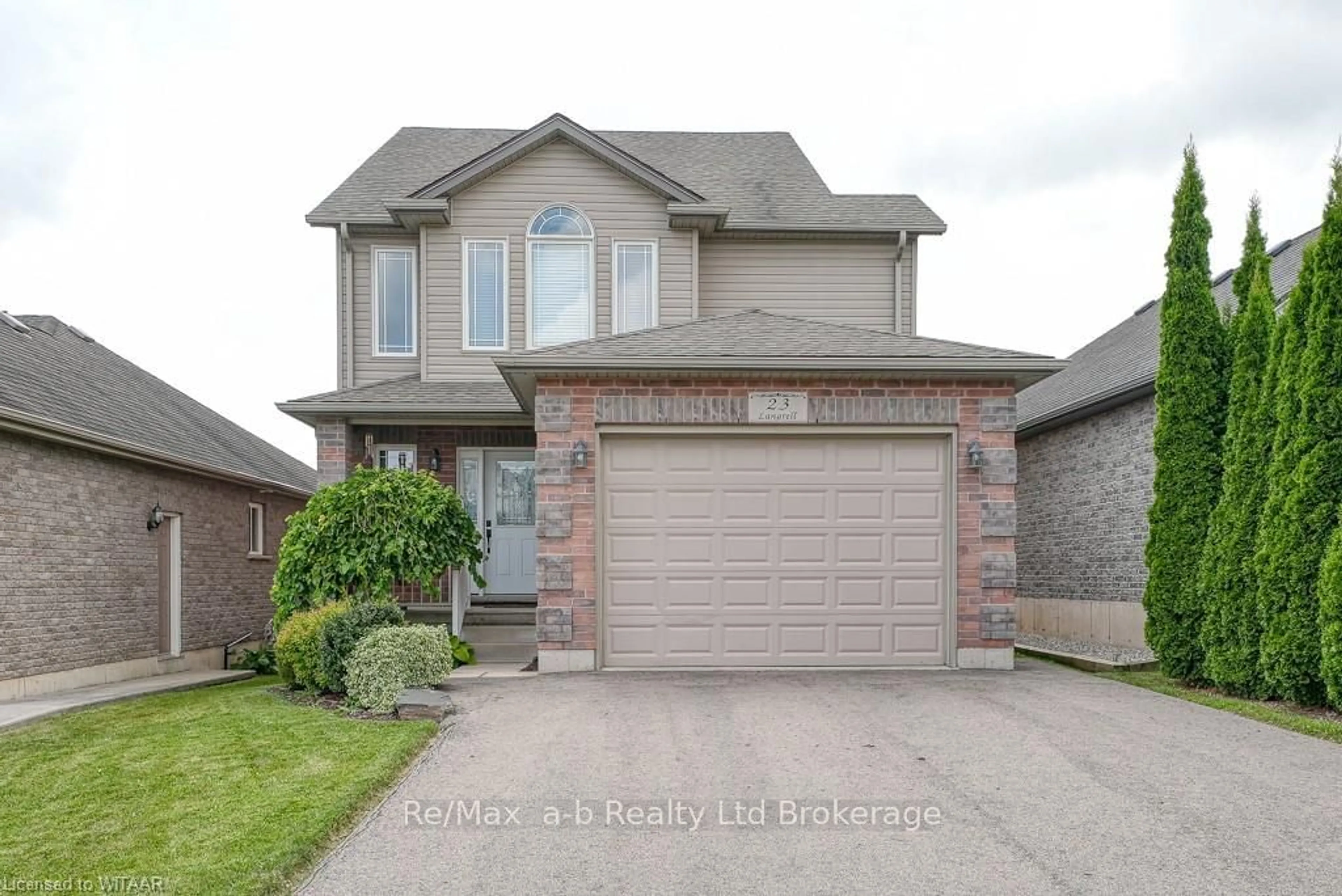 Frontside or backside of a home, the street view for 23 LANGRELL Ave, Tillsonburg Ontario N4G 5X7