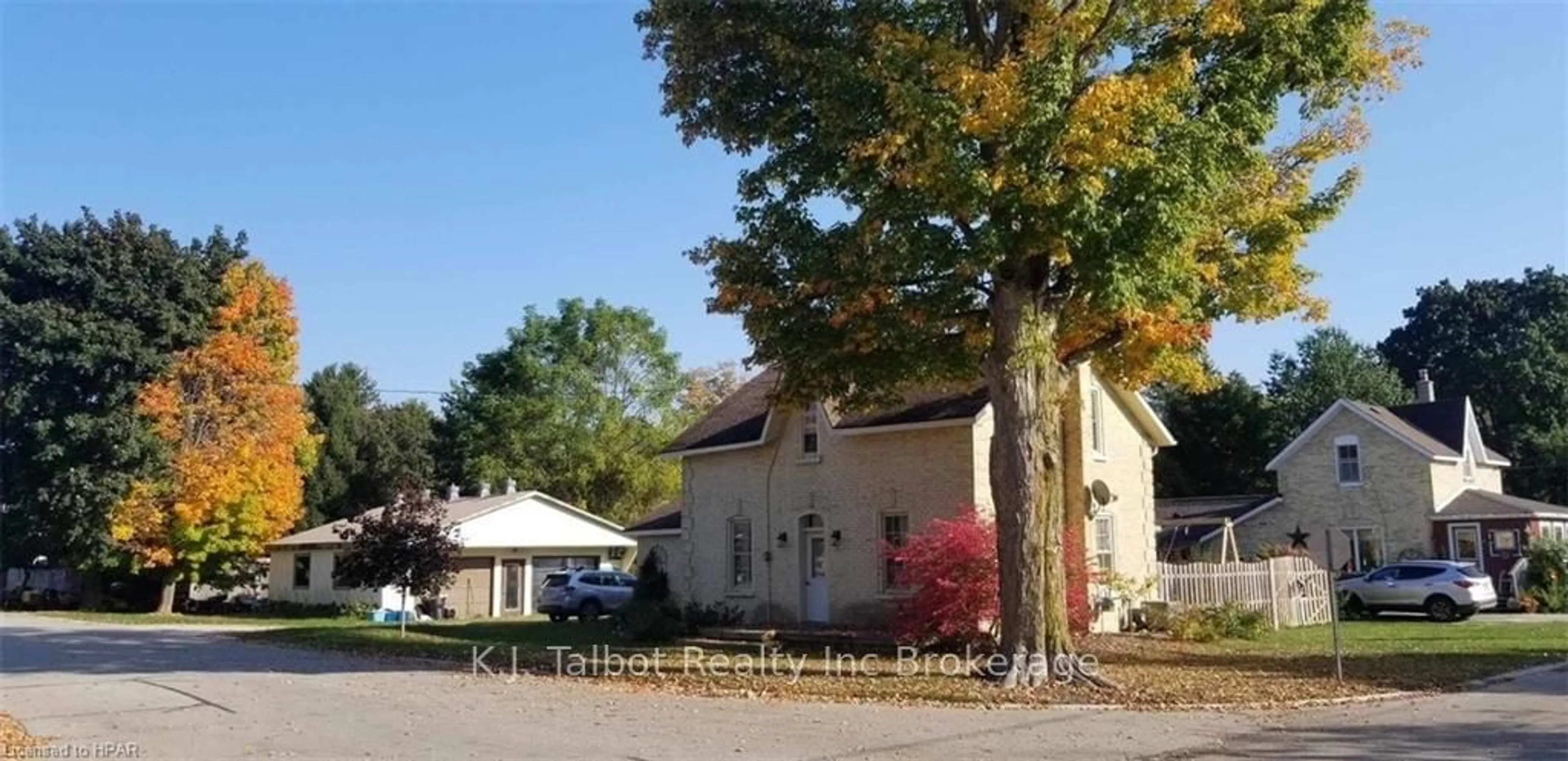 A pic from exterior of the house or condo, the street view for 15 UNION St, South Bruce Ontario N0G 2S0