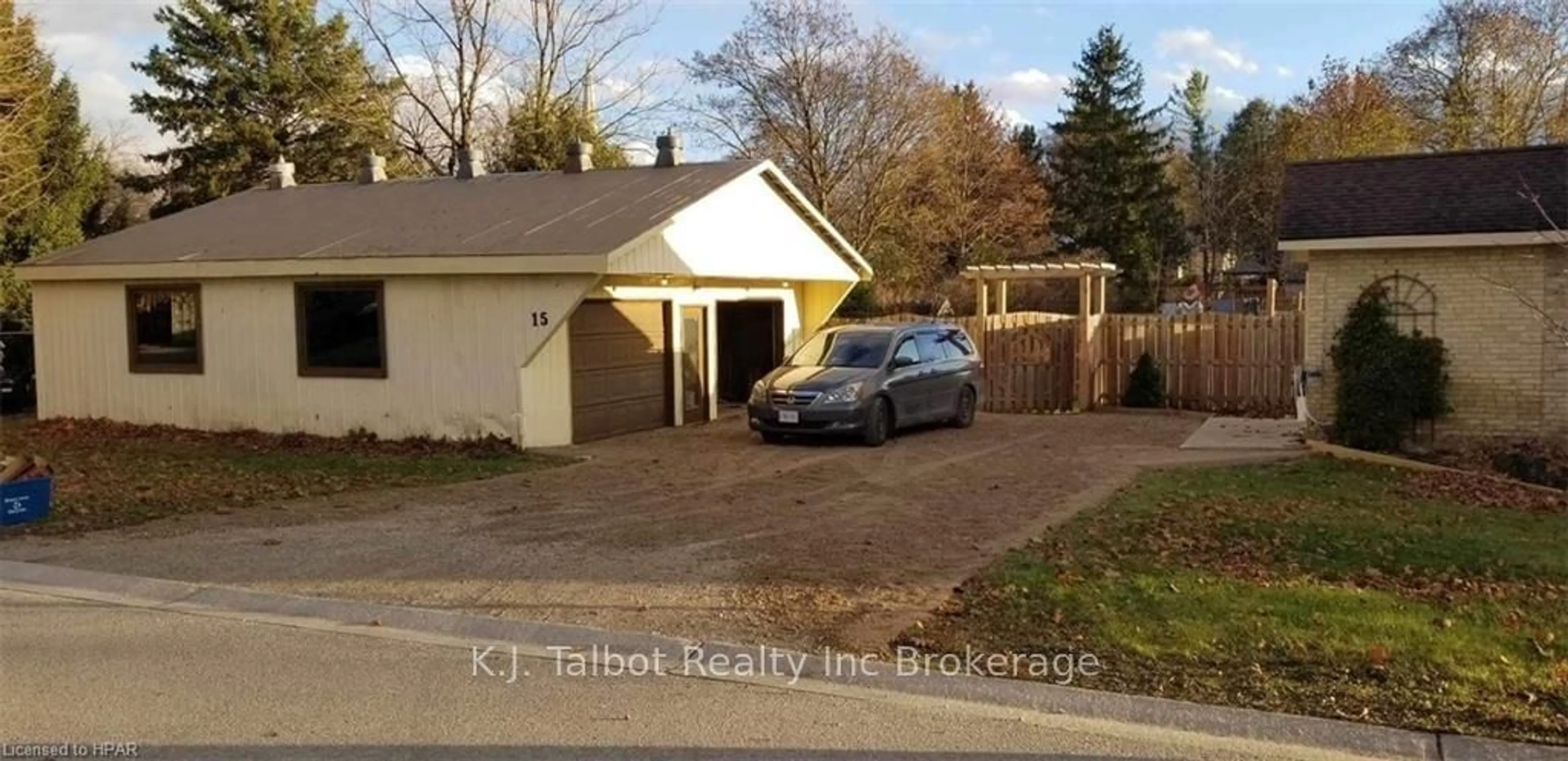 Frontside or backside of a home, the street view for 15 UNION St, South Bruce Ontario N0G 2S0