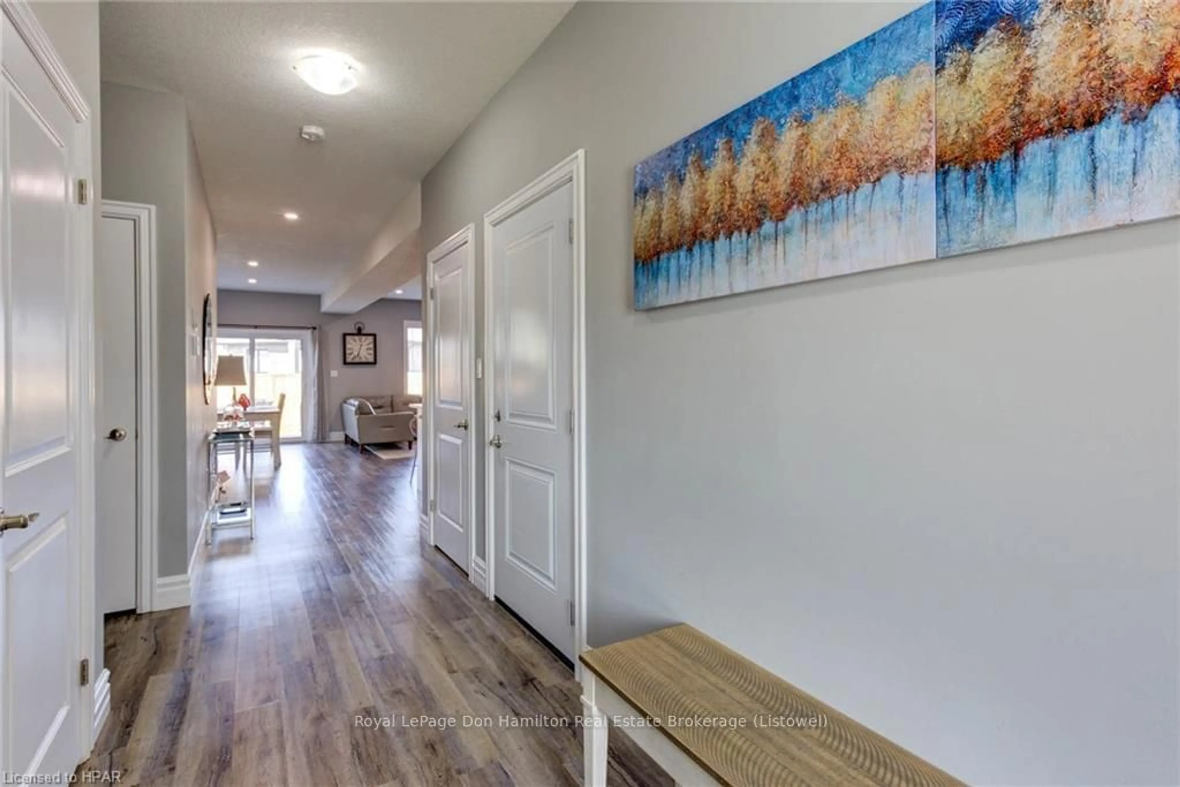 Indoor entryway, wood floors for 741 HOLLINGER Ave, North Perth Ontario N4W 0J3