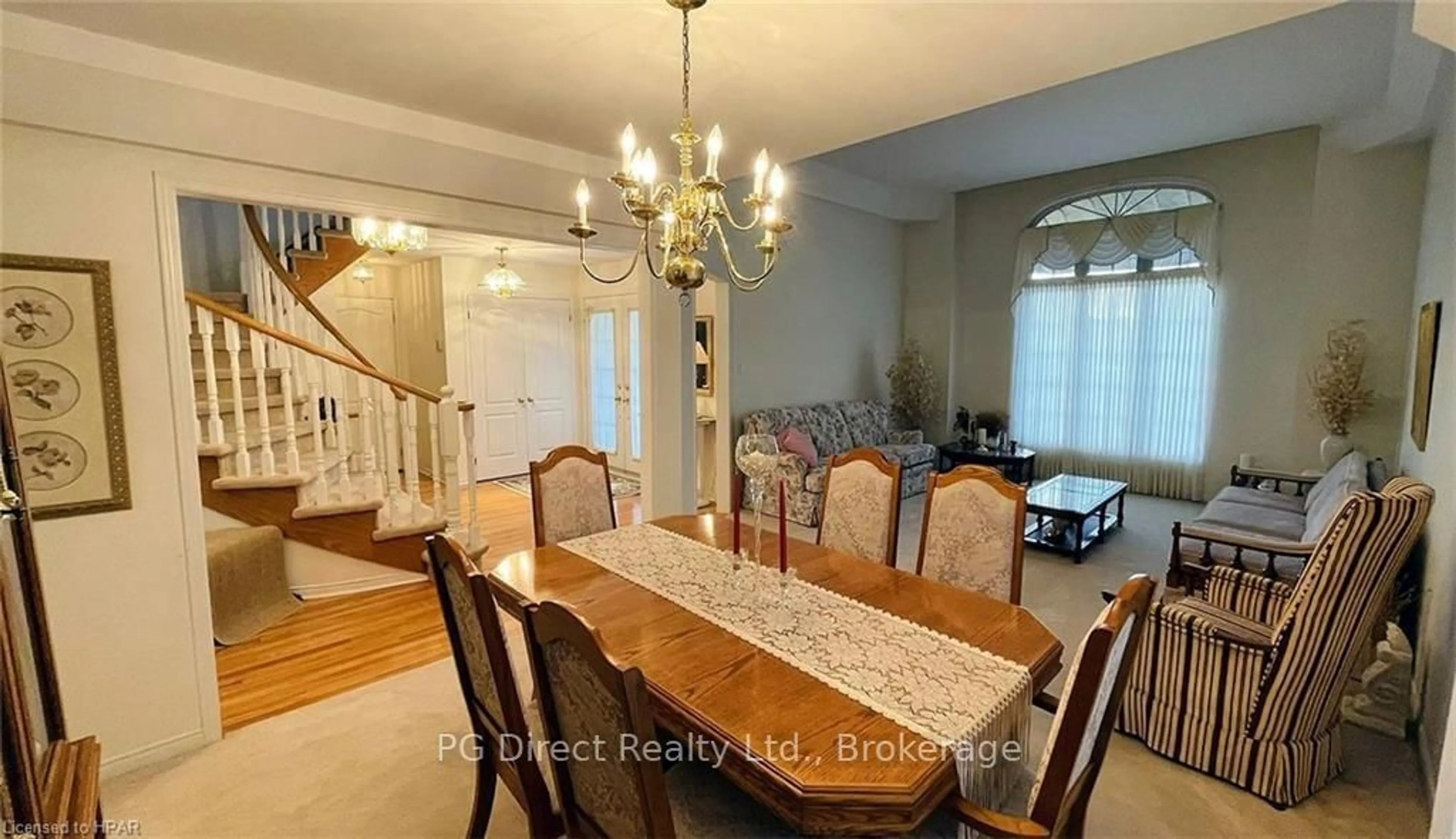 Dining room, wood floors, cottage for 4720 WEMBLEY Crt, Windsor Ontario N9G 2P8