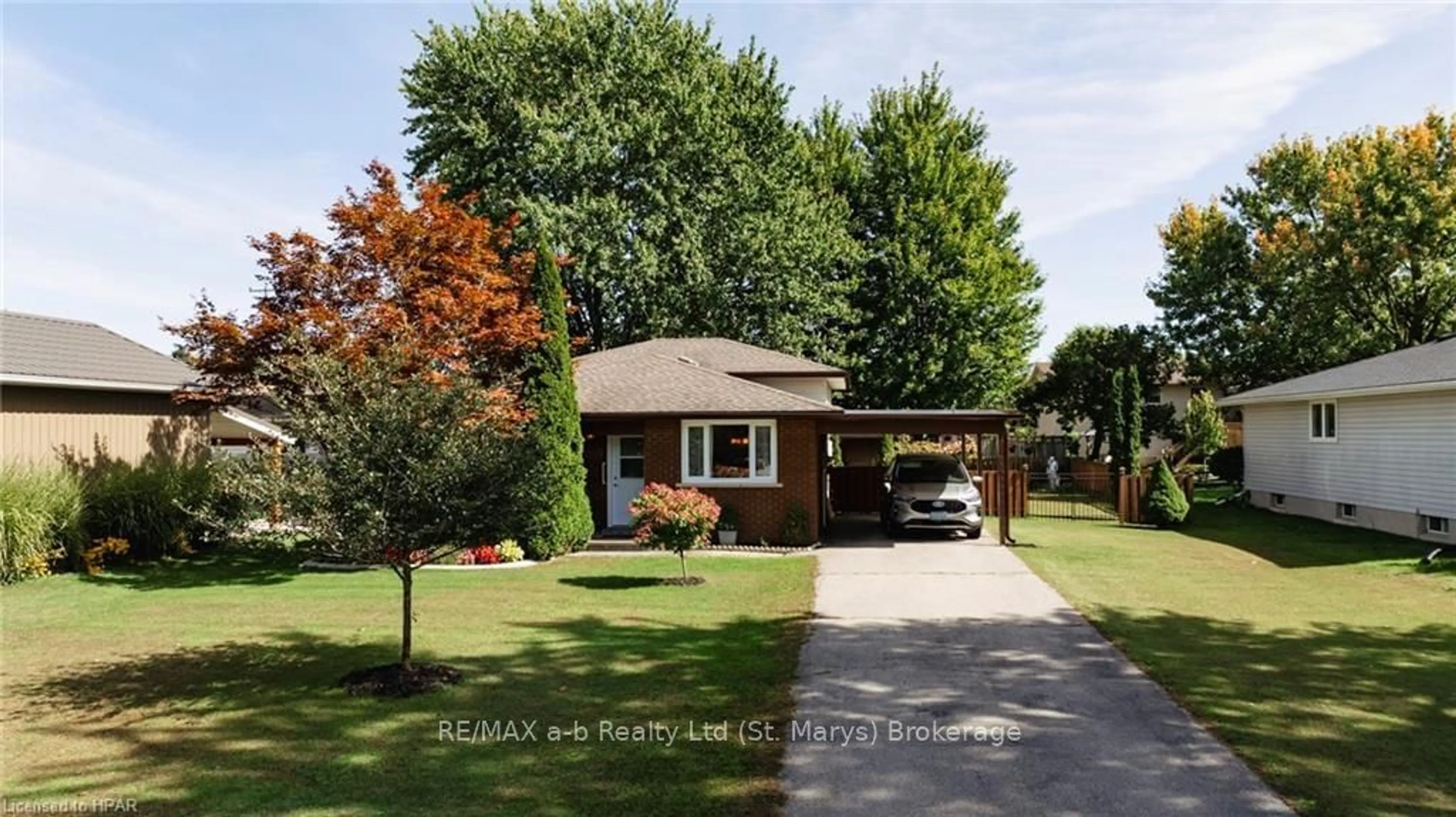 Frontside or backside of a home, the street view for 205 SPENCE CR Cres, West Perth Ontario N0K 1N0