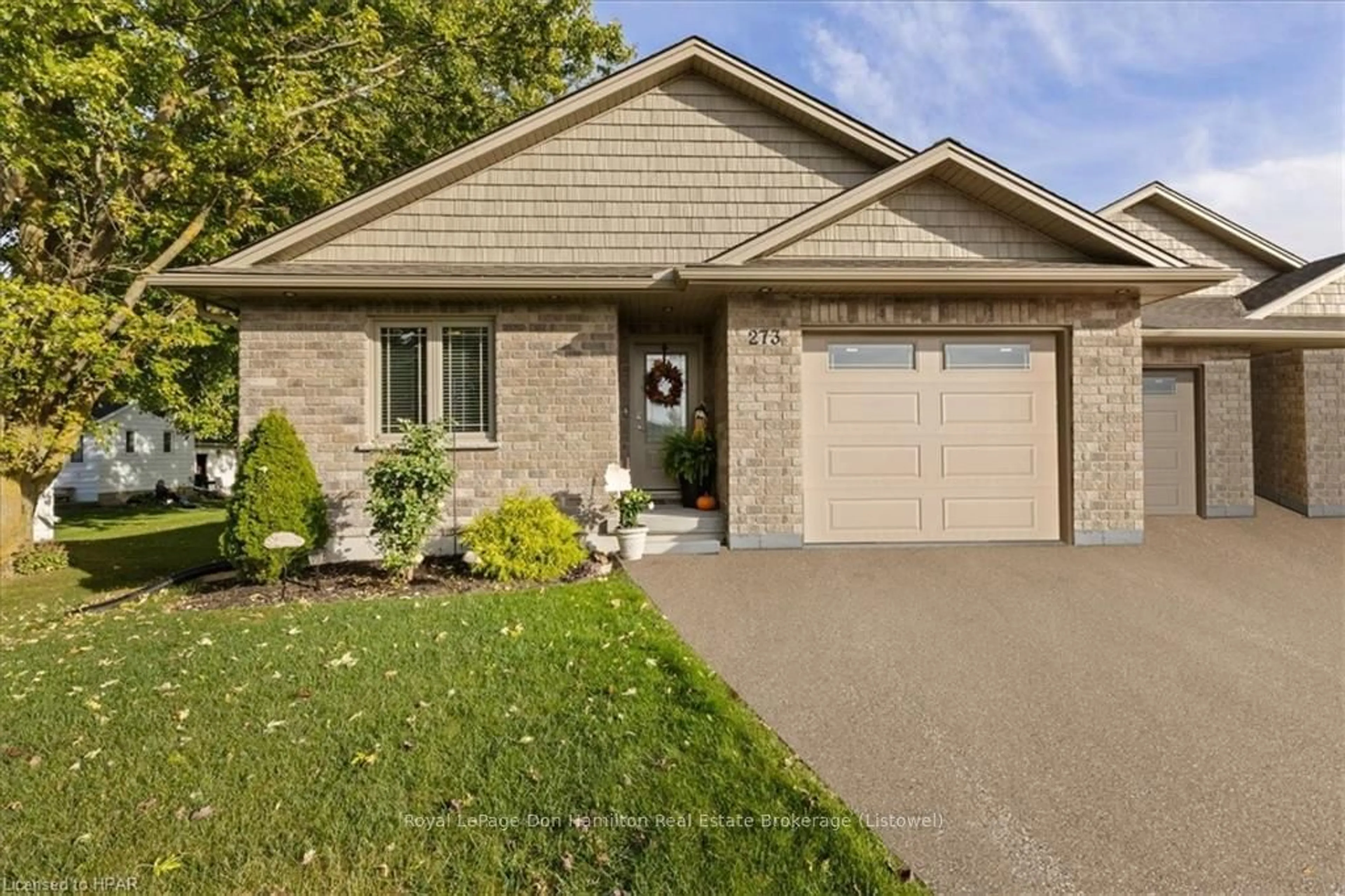 Frontside or backside of a home, cottage for 273 MCCOURT Pl, North Perth Ontario N0G 1B0