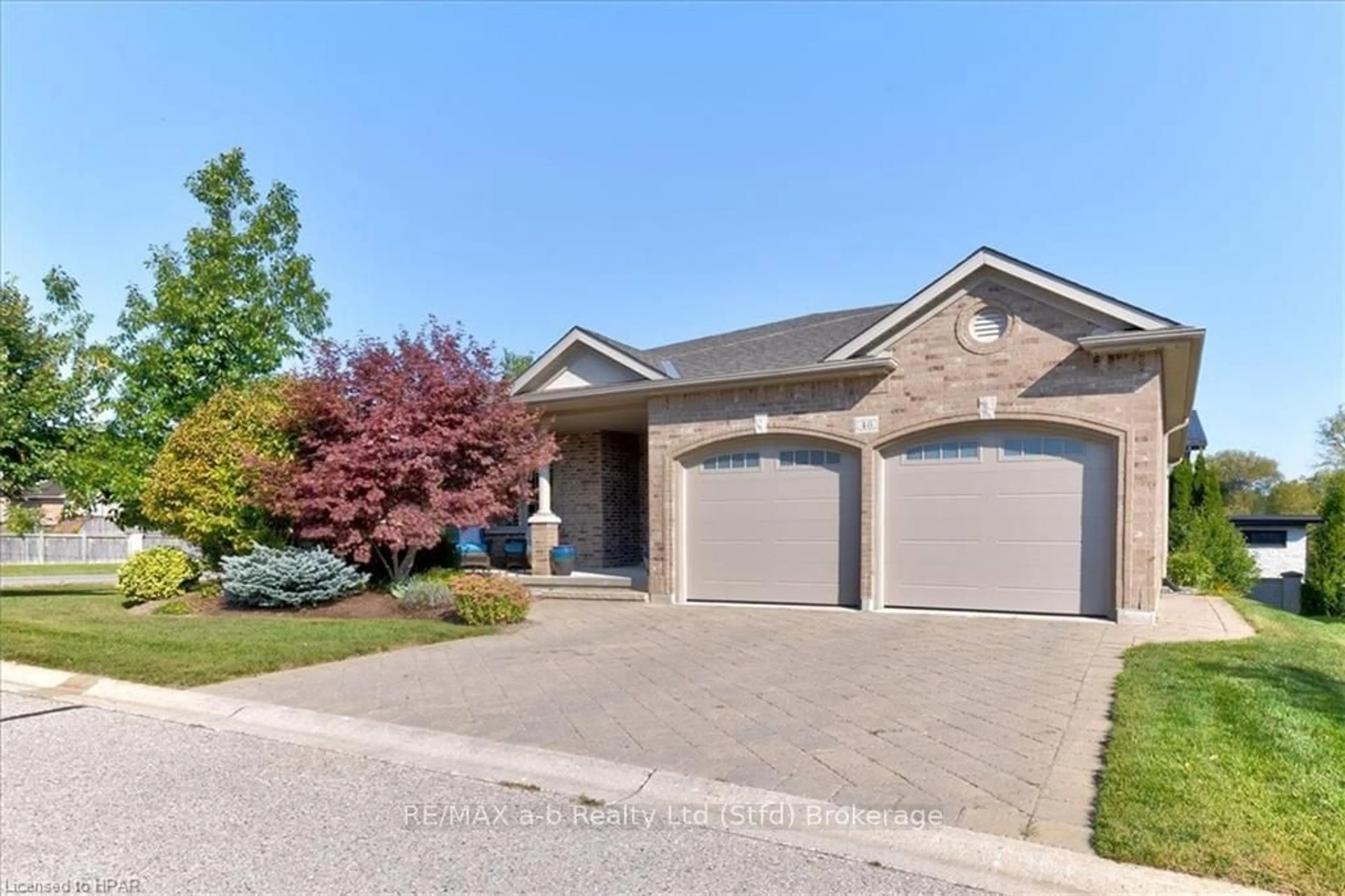 Frontside or backside of a home, the street view for 40 NORTH POINTE Dr, Stratford Ontario N5A 8C3