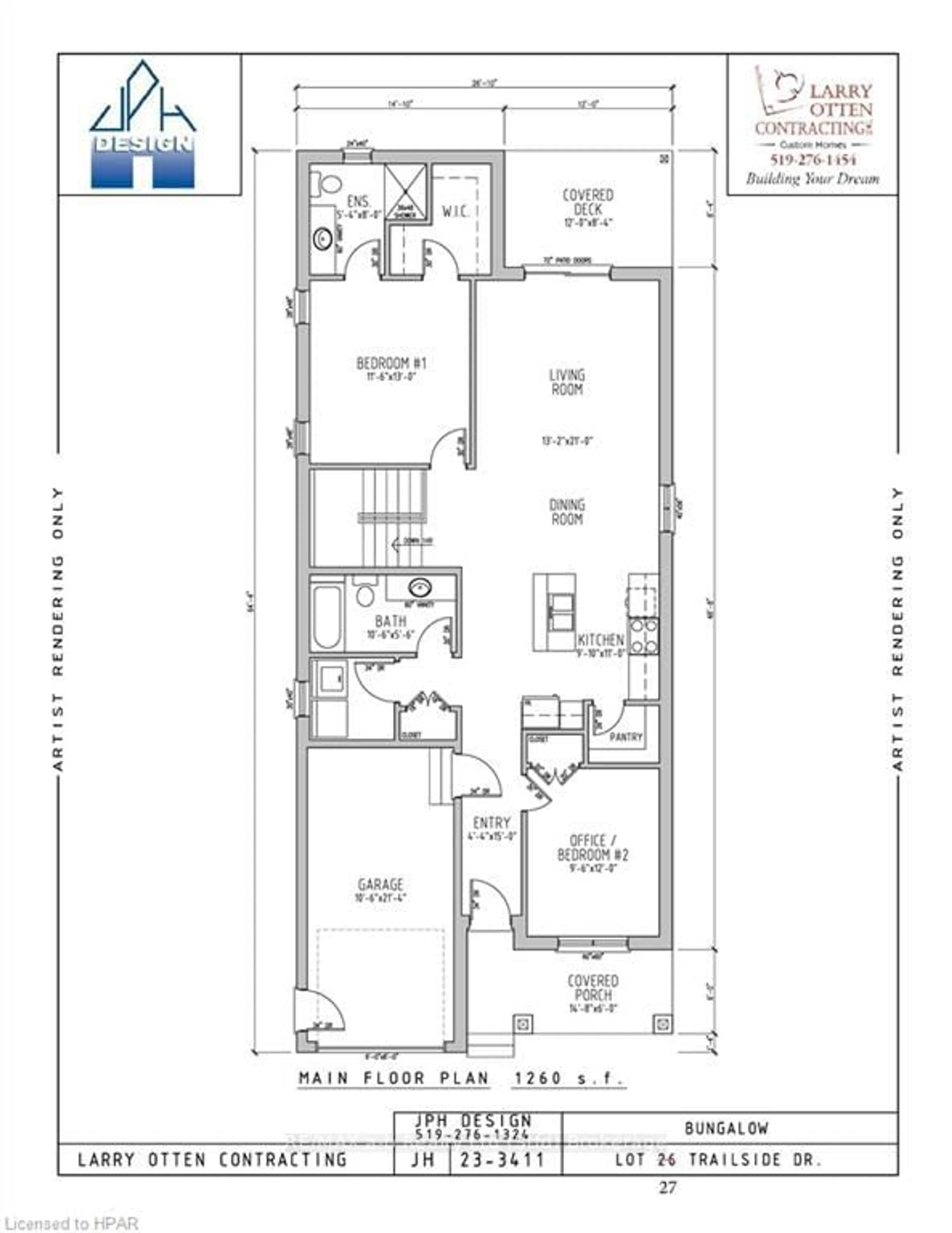 Floor plan for 58 TRAIL SIDE DRIVE, St. Marys Ontario N4X 0C1