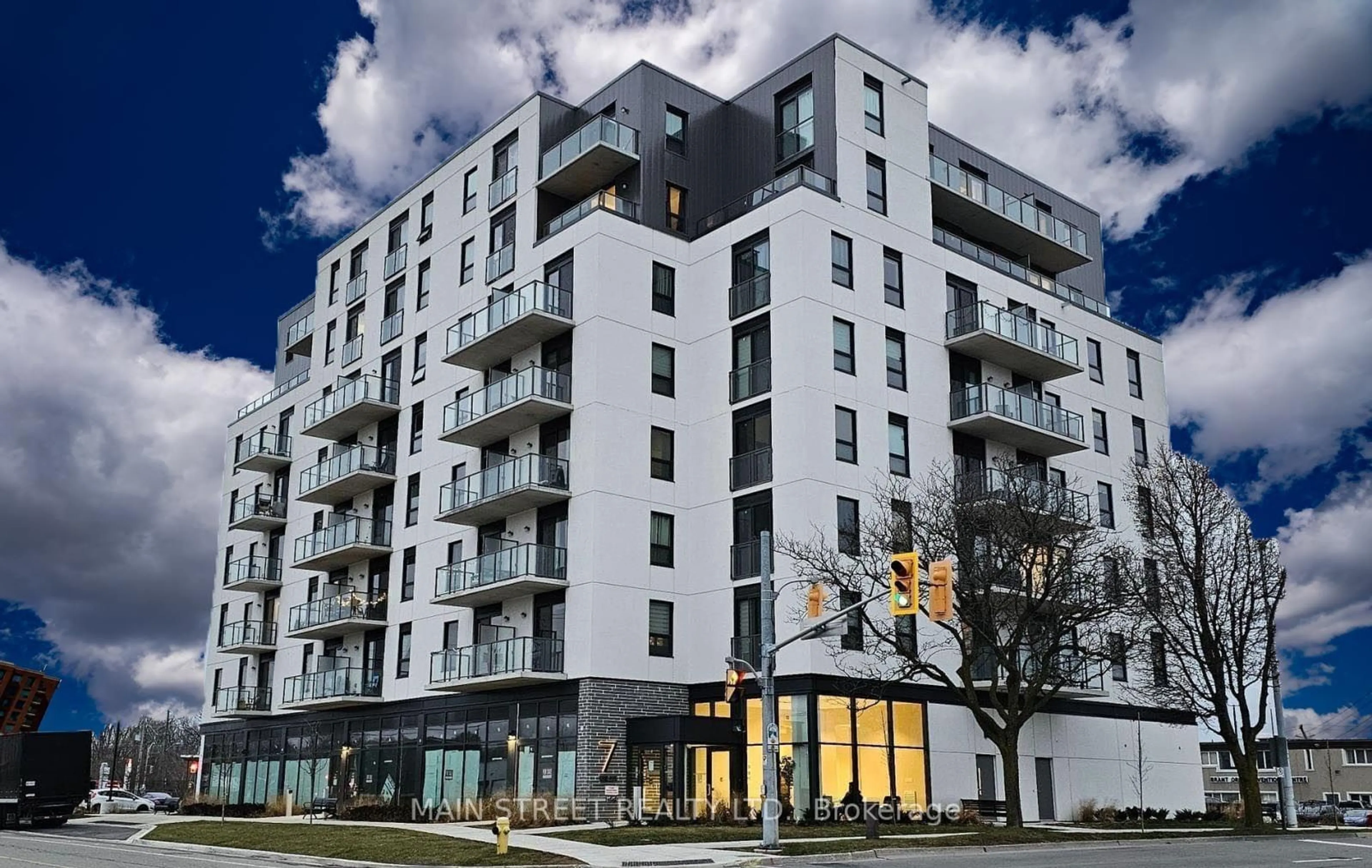 A pic from exterior of the house or condo, the front or back of building for 7 Erie Ave #202, Brantford Ontario N3S 2E7