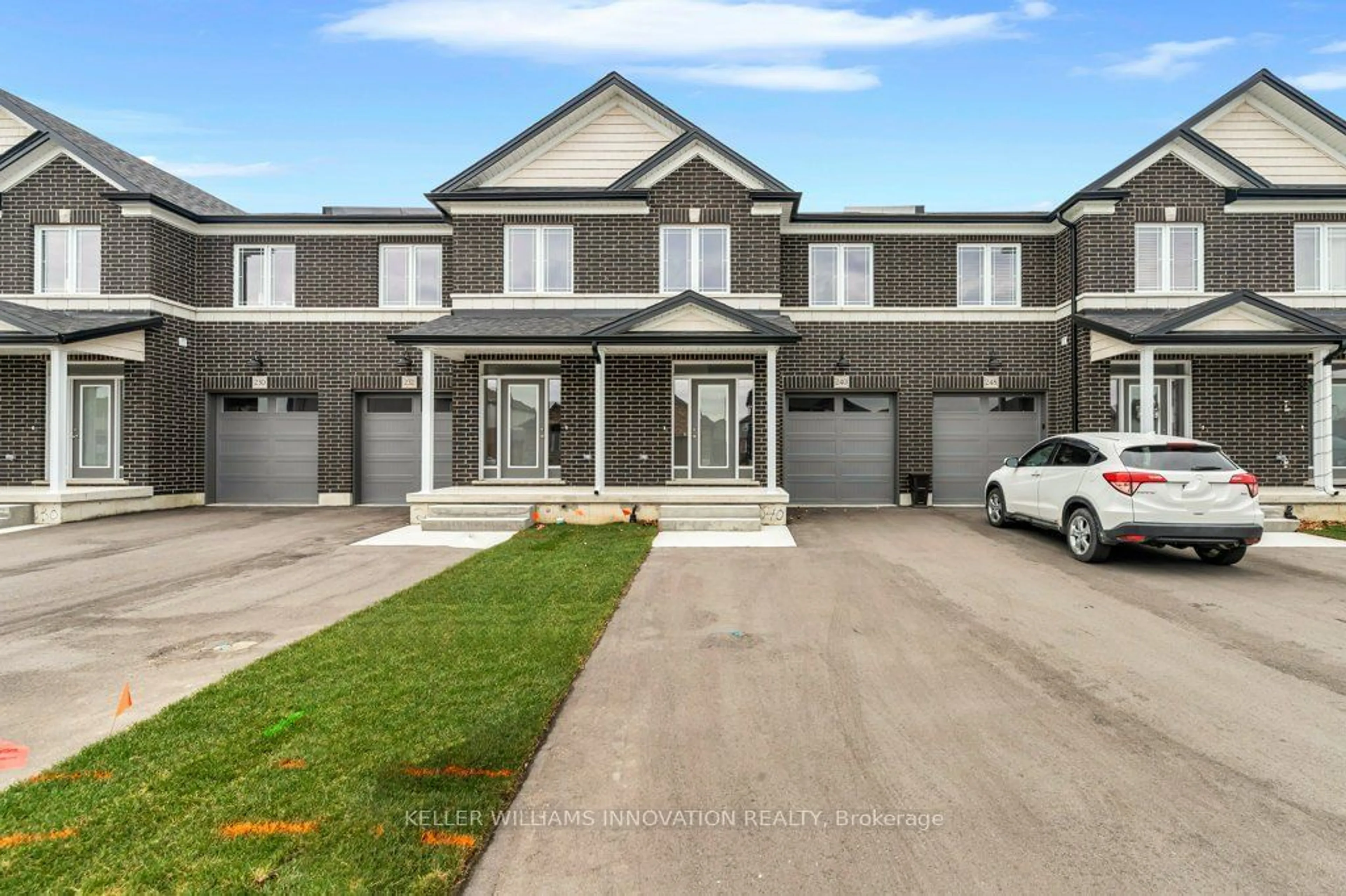 A pic from exterior of the house or condo, the street view for 240 Keeso Lane, North Perth Ontario N4W 0C3