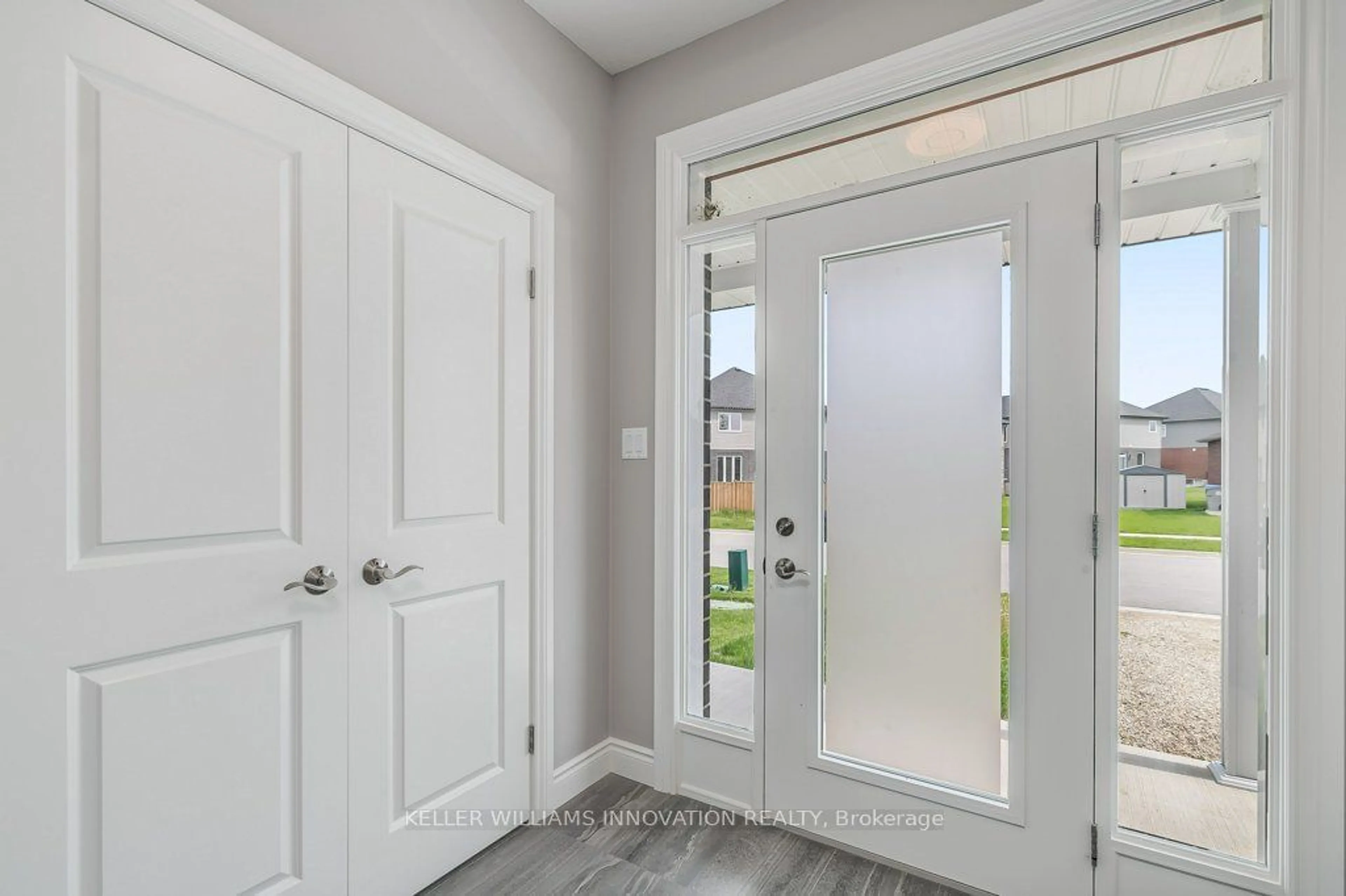 Indoor entryway, wood floors for 240 Keeso Lane, North Perth Ontario N4W 0C3