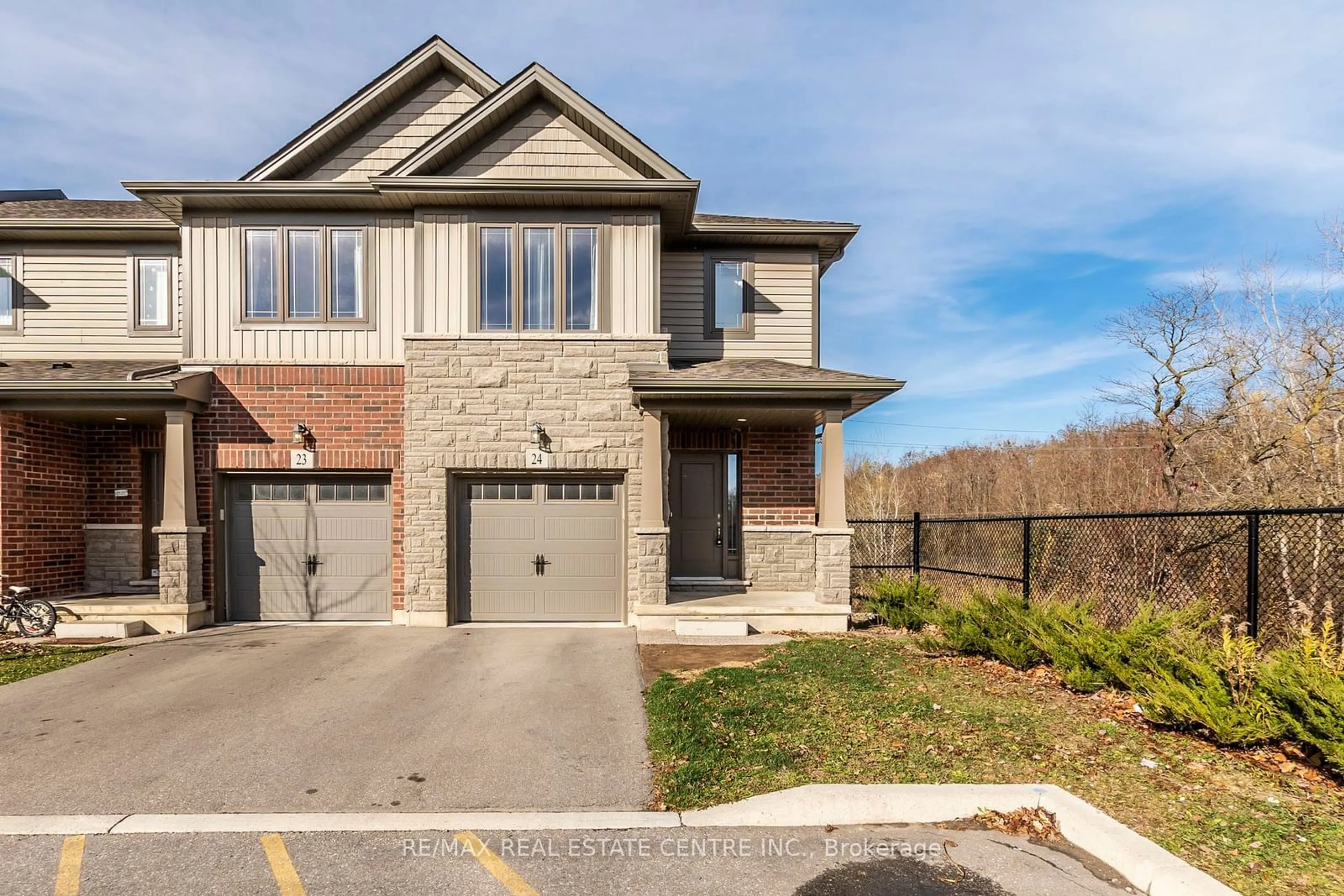 Home with brick exterior material for 77 Diana Ave #24, Brantford Ontario N3T 6P9