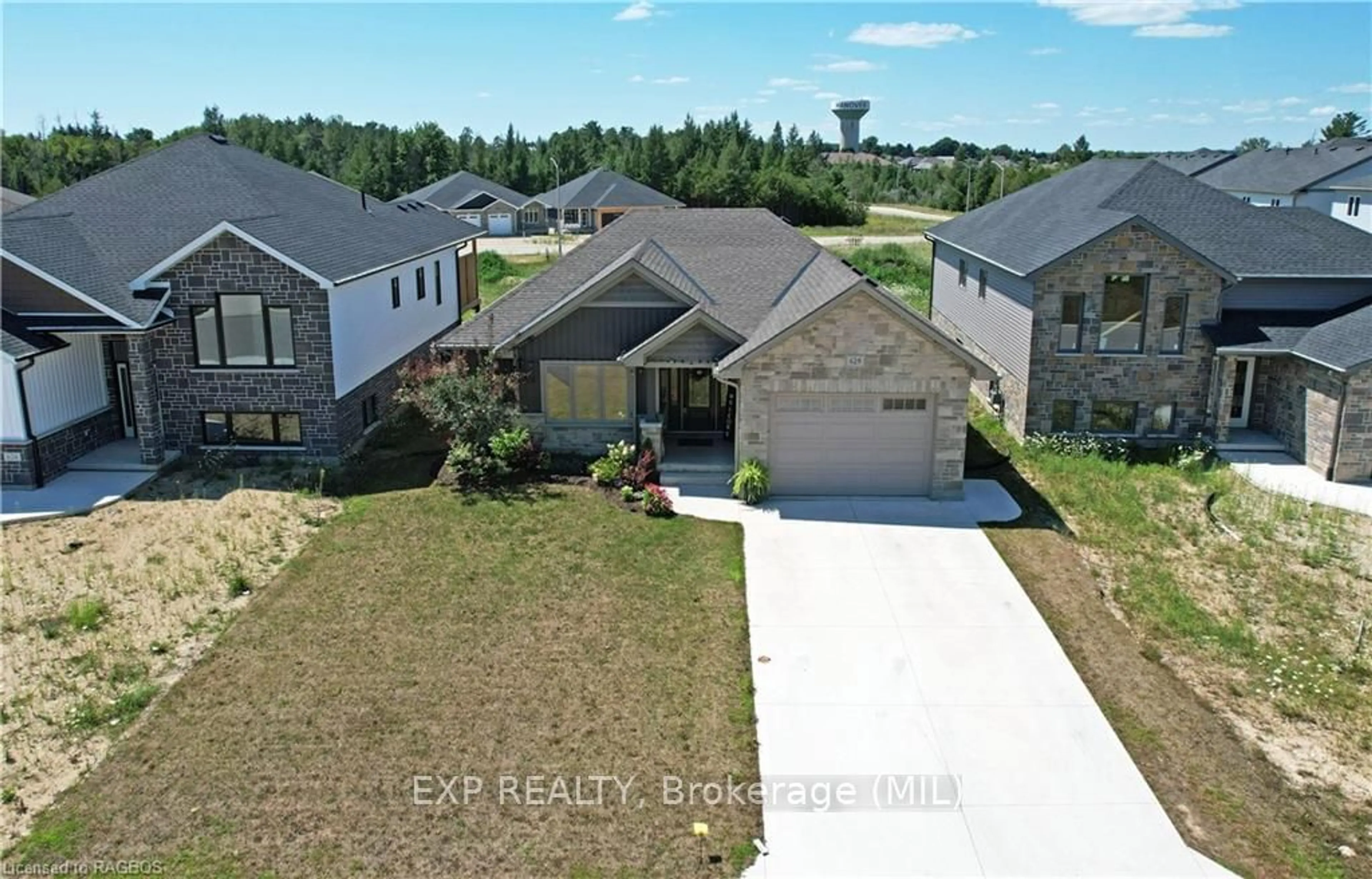 Frontside or backside of a home, the street view for 628 26TH Ave, Hanover Ontario N4N 0C2