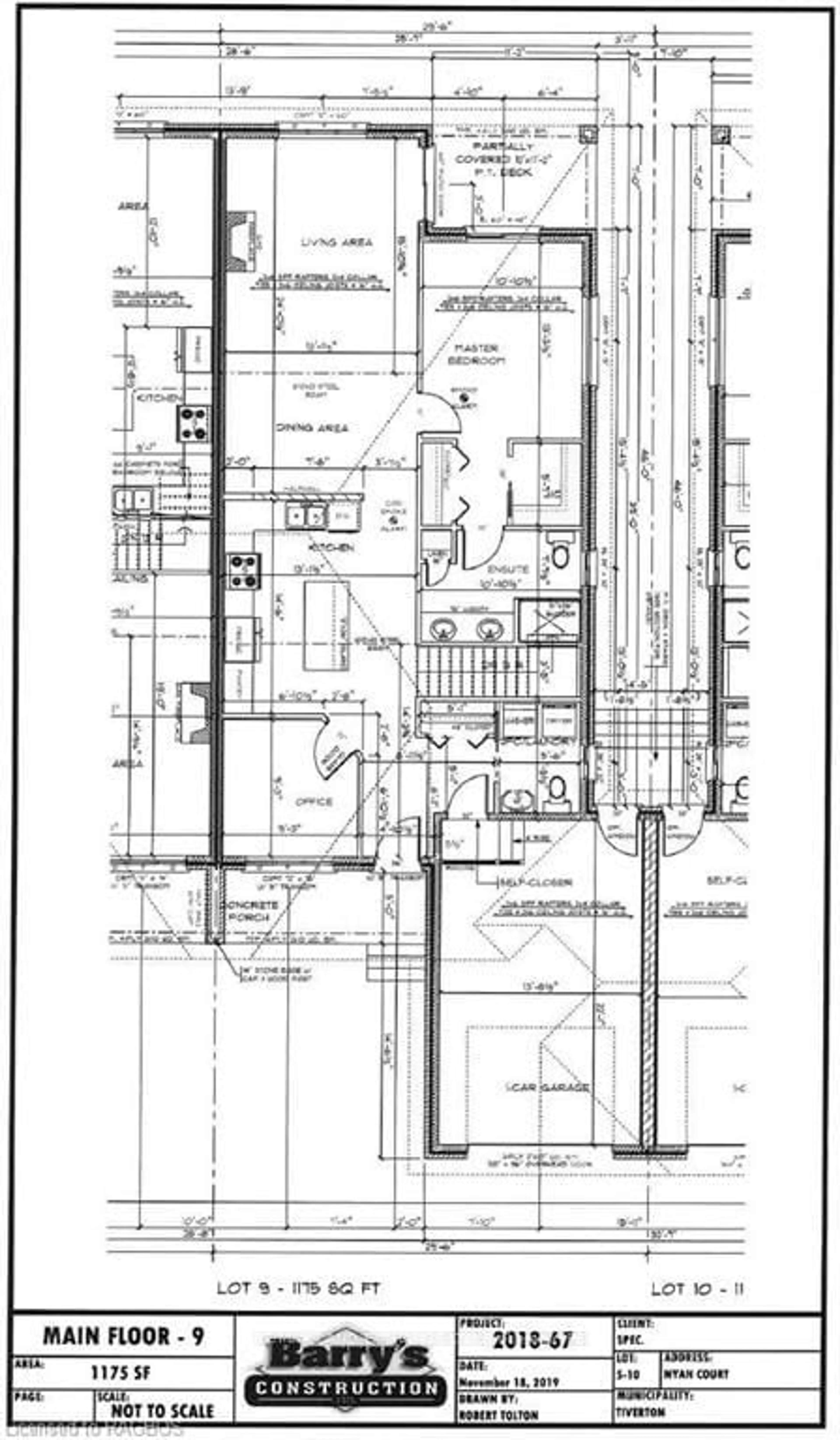 Floor plan for 19 NYAH Crt, Kincardine Ontario N0G 2T0