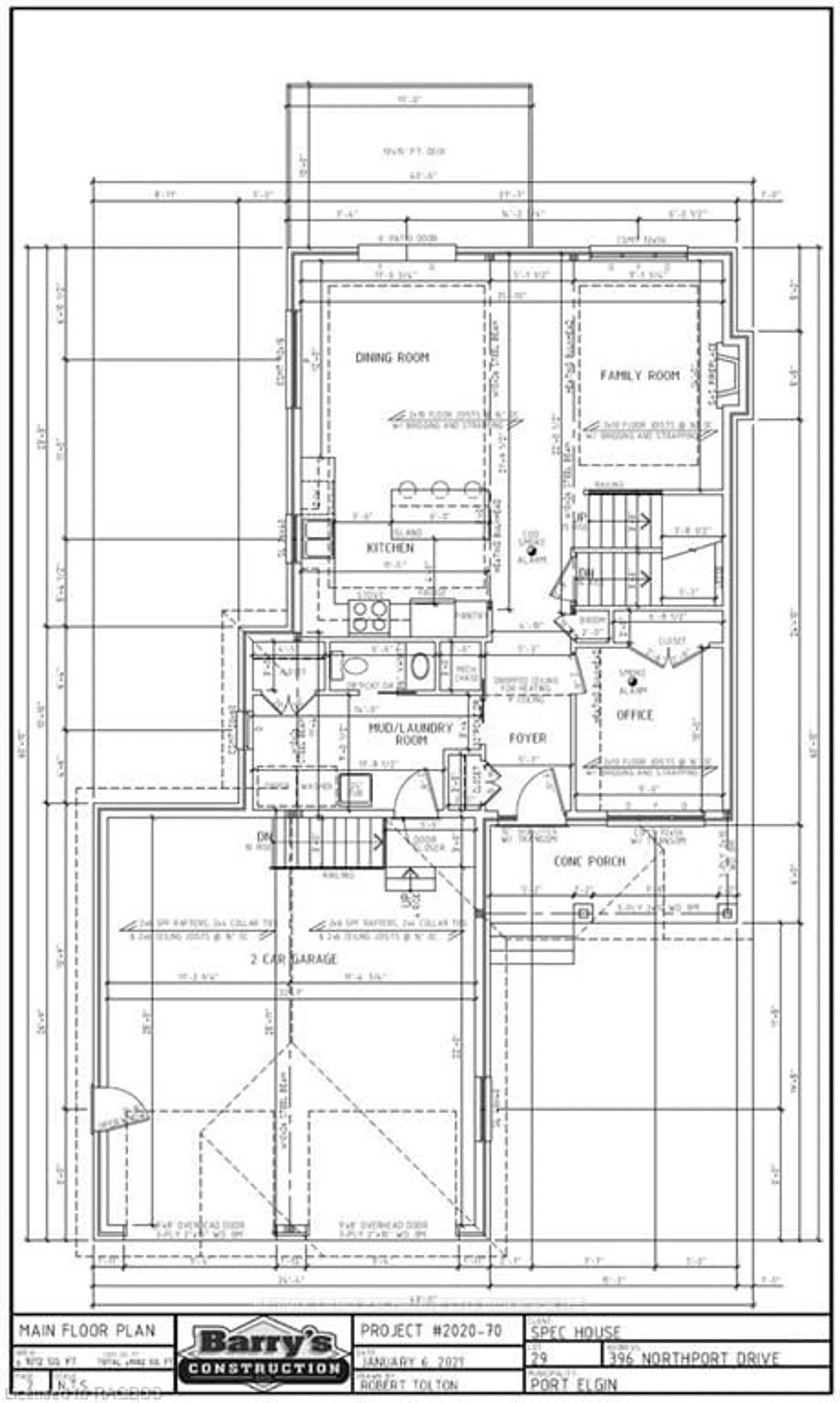 Floor plan for 396 NORTHPORT Dr, Saugeen Shores Ontario N0H 2C8