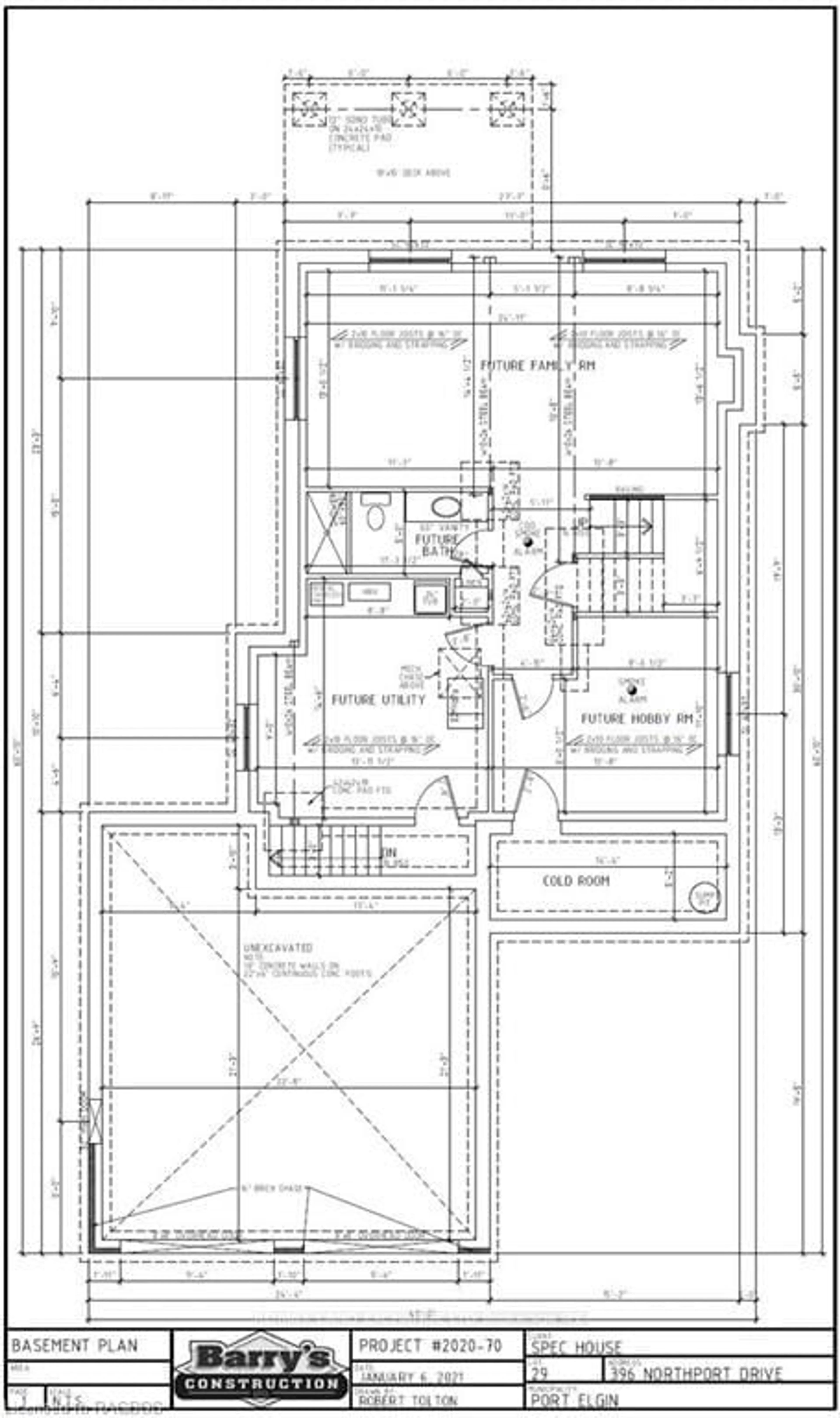 Floor plan for 396 NORTHPORT Dr, Saugeen Shores Ontario N0H 2C8