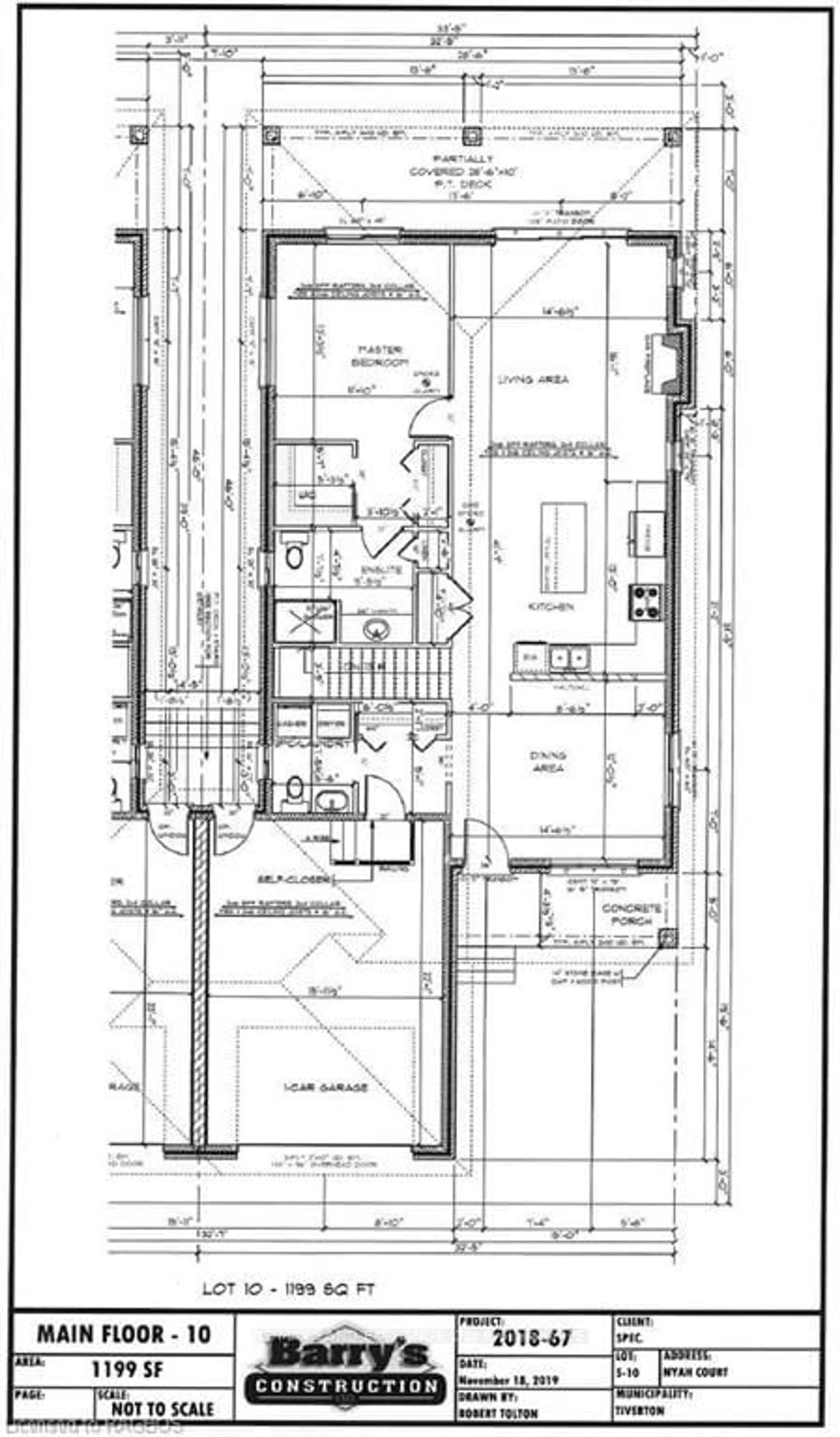 Floor plan for 21 NYAH Crt, Kincardine Ontario N0G 2T0