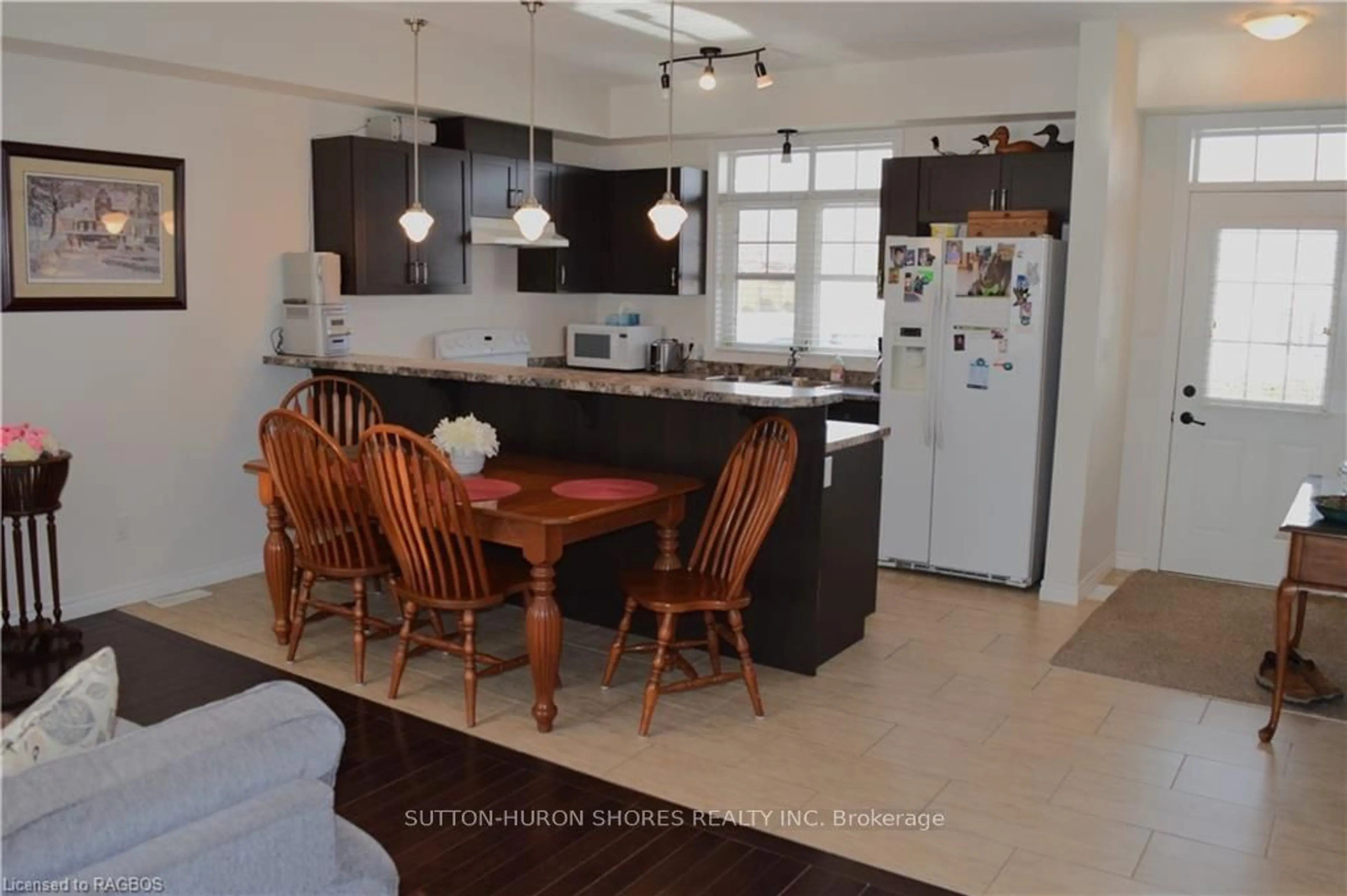 Open concept kitchen for 935 GODERICH St #24, Saugeen Shores Ontario N0H 2C3