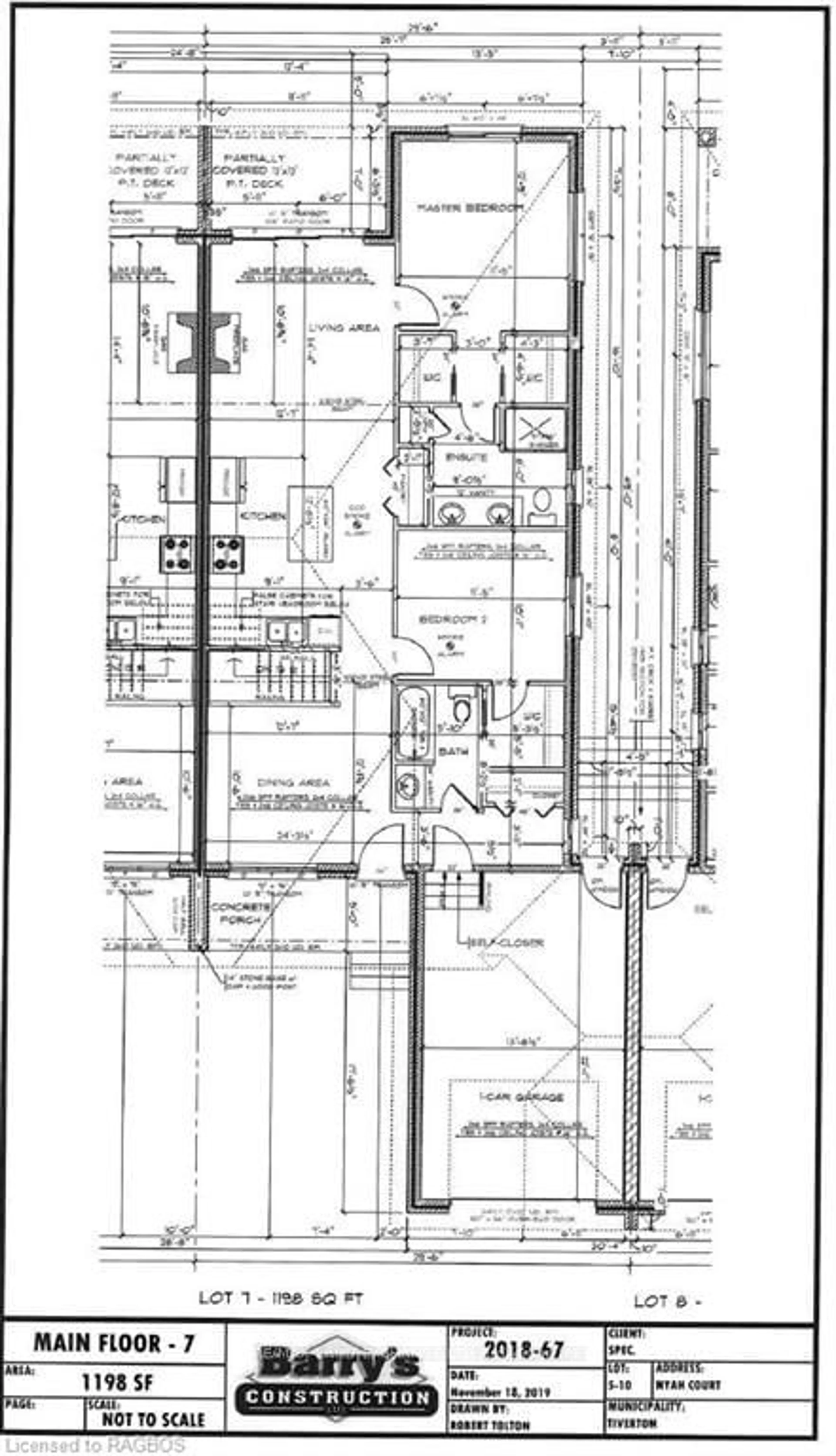 Floor plan for 11 NYAH Crt, Kincardine Ontario N0G 2T0