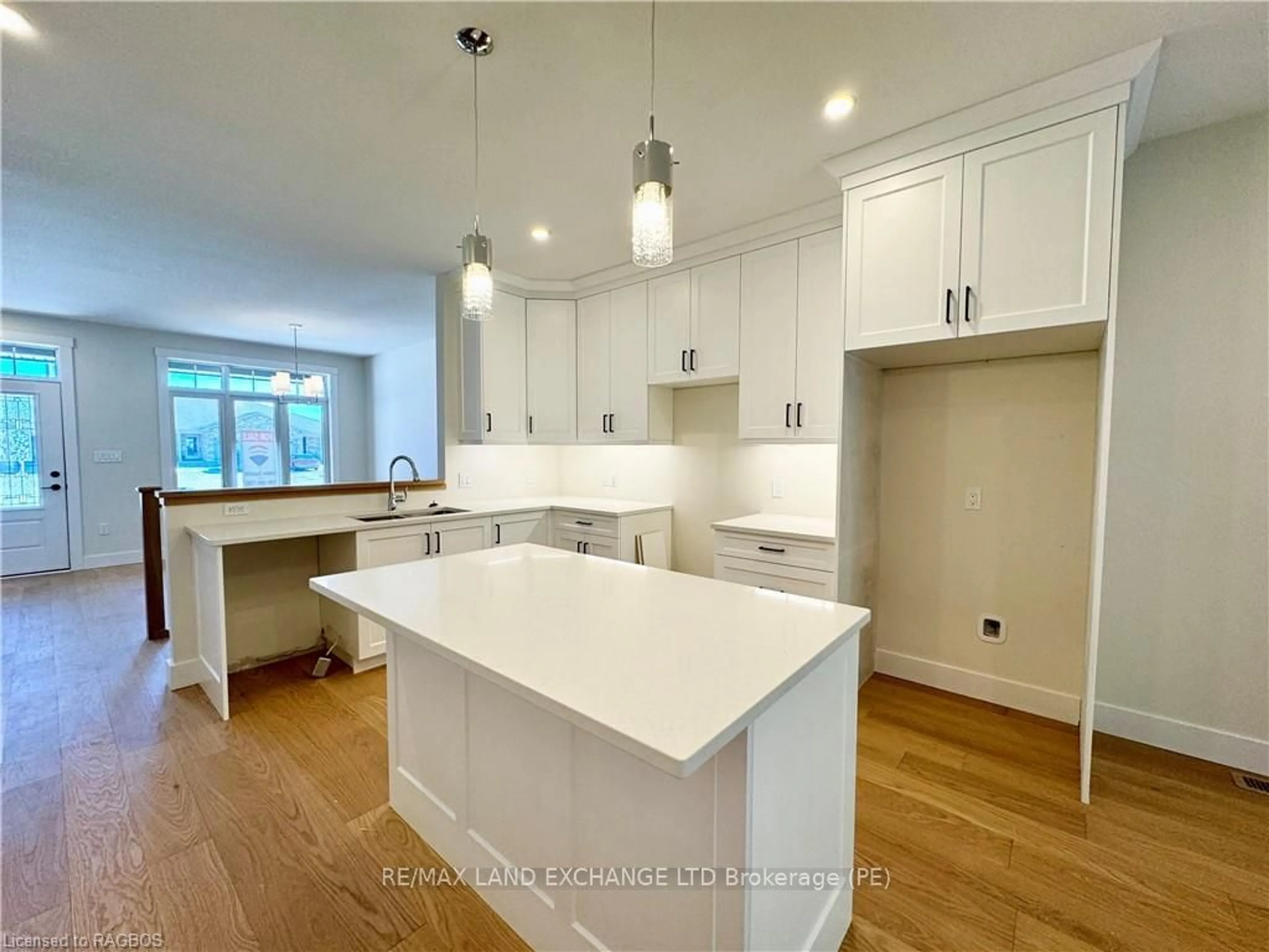 Open concept kitchen for 11 NYAH Crt, Kincardine Ontario N0G 2T0