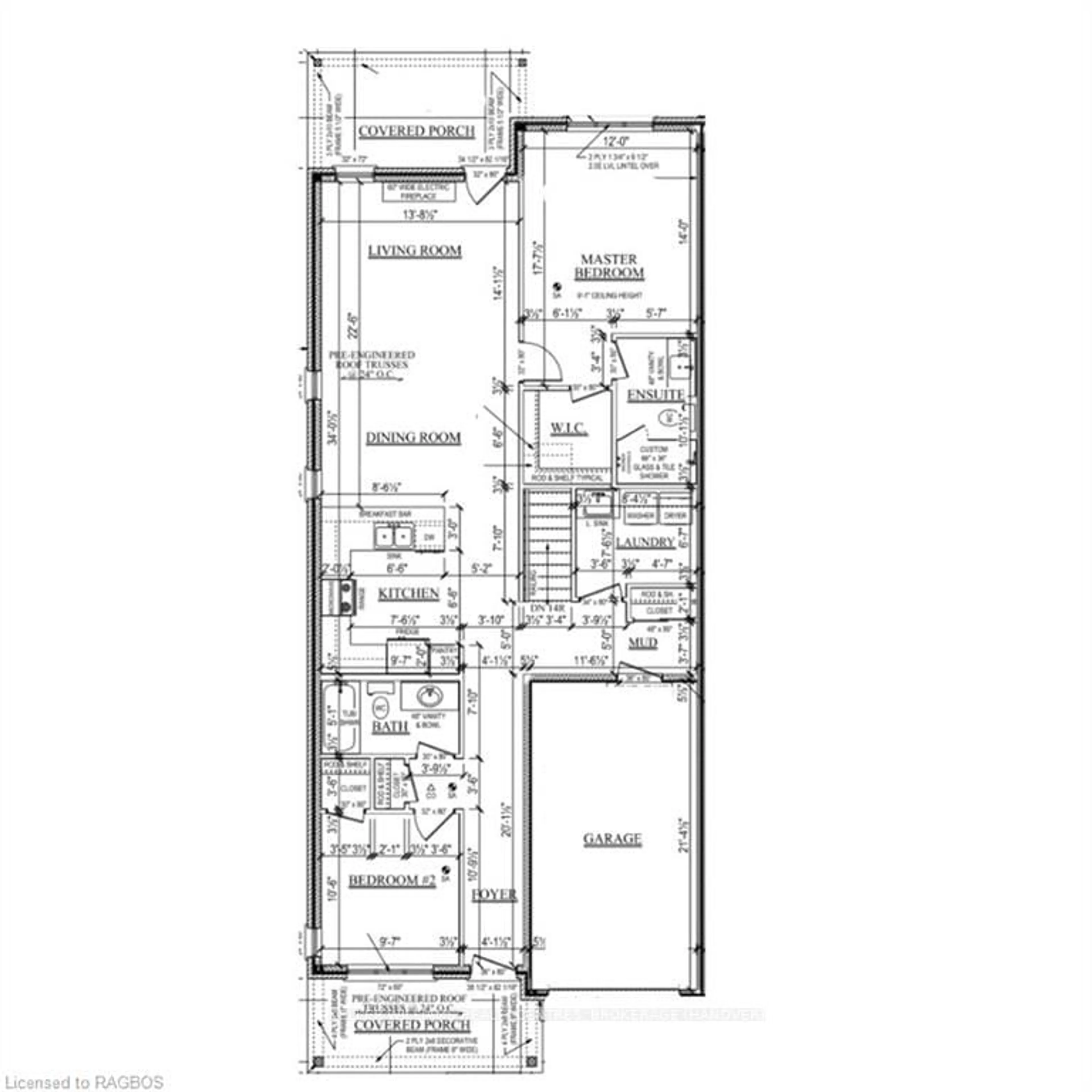 Floor plan for 805 22ND, Hanover Ontario N4N 0C5