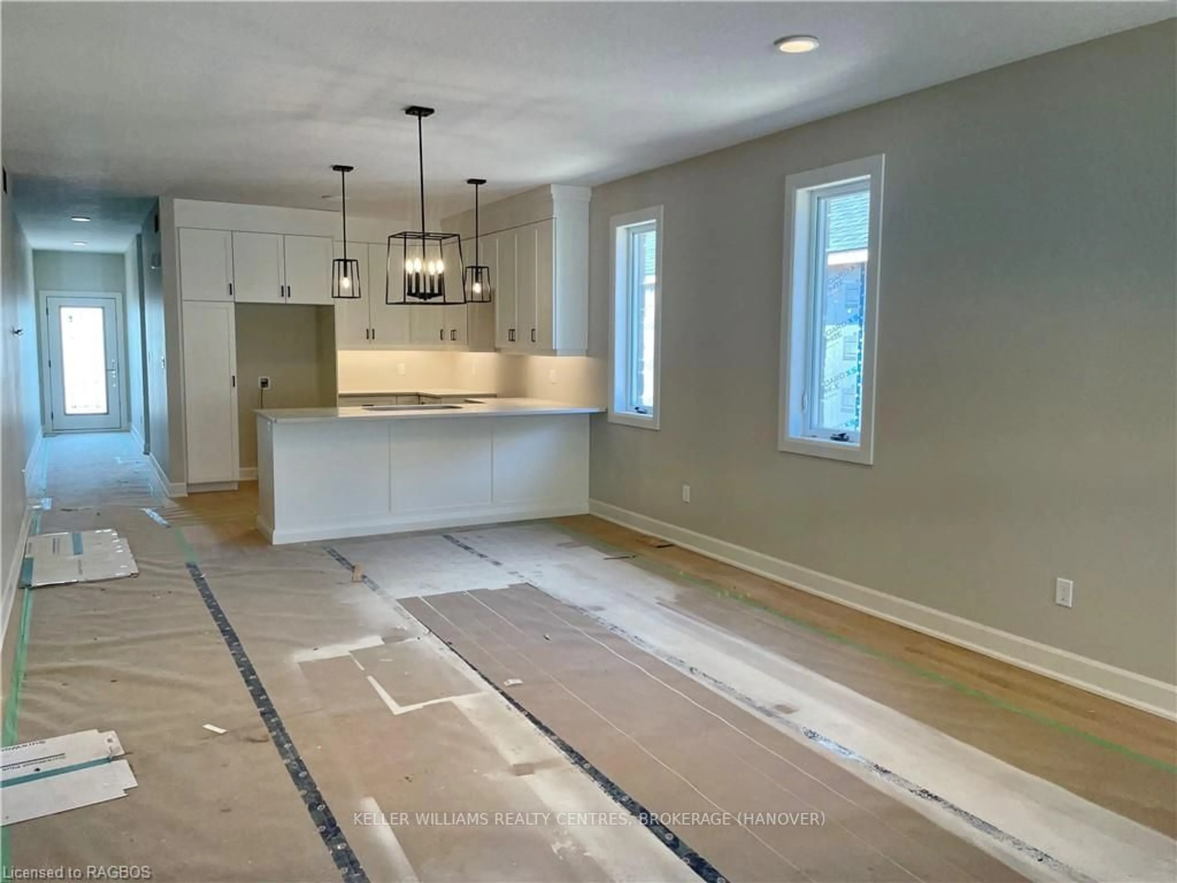 Open concept kitchen for 805 22ND, Hanover Ontario N4N 0C5