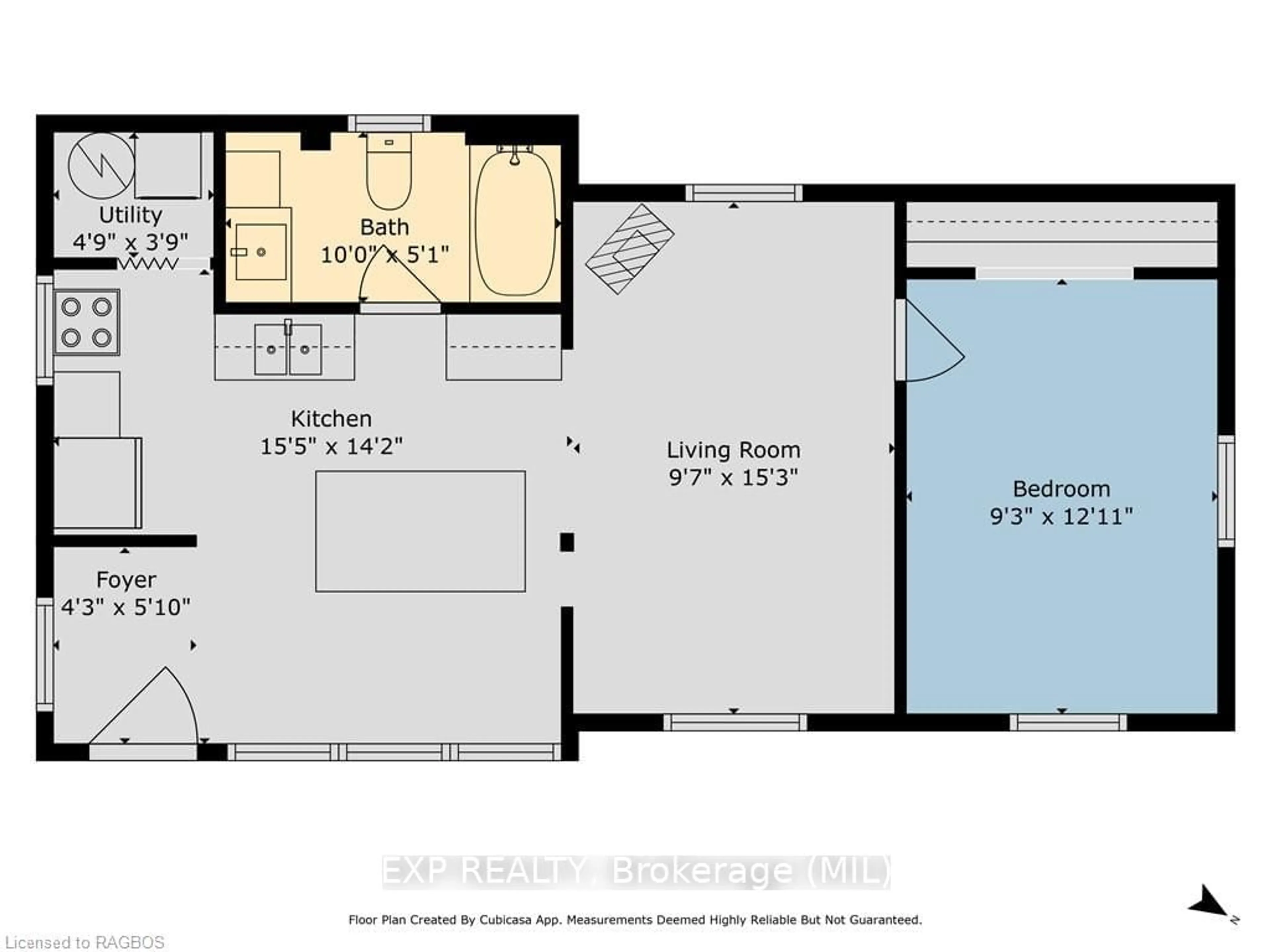 Floor plan for 103 ALBERT St, Goderich Ontario N7A 2N6